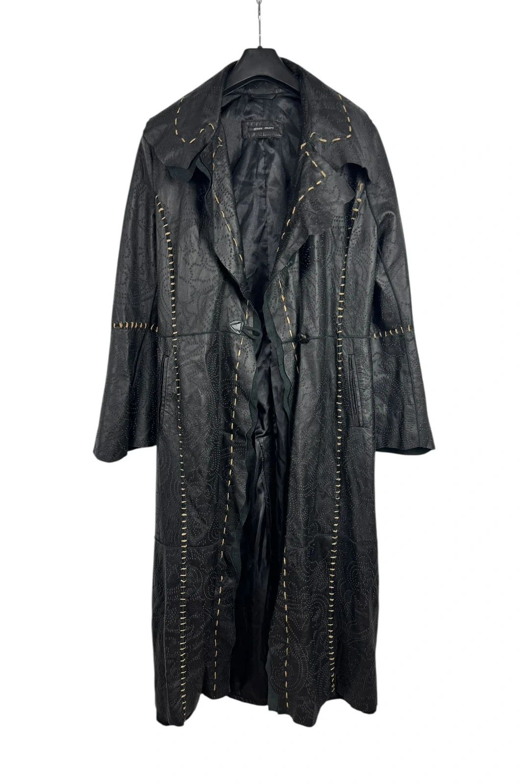 Other Gian Mori Genuine Leather Trench Coat Structured size XL Size XL / US 12-14 / IT 48-50 - 15 Thumbnail