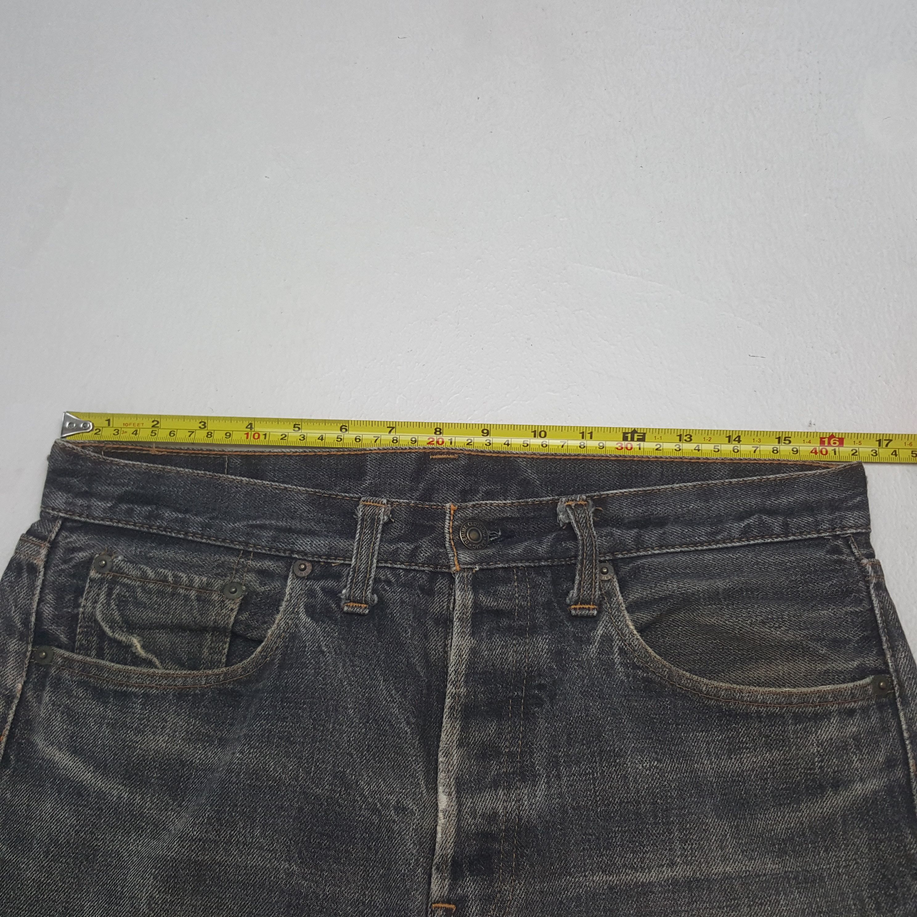 Denime Vintage Denime Selvedge Japanese Denim Jeans RR21 Size US 32 / EU 48 - 9 Thumbnail