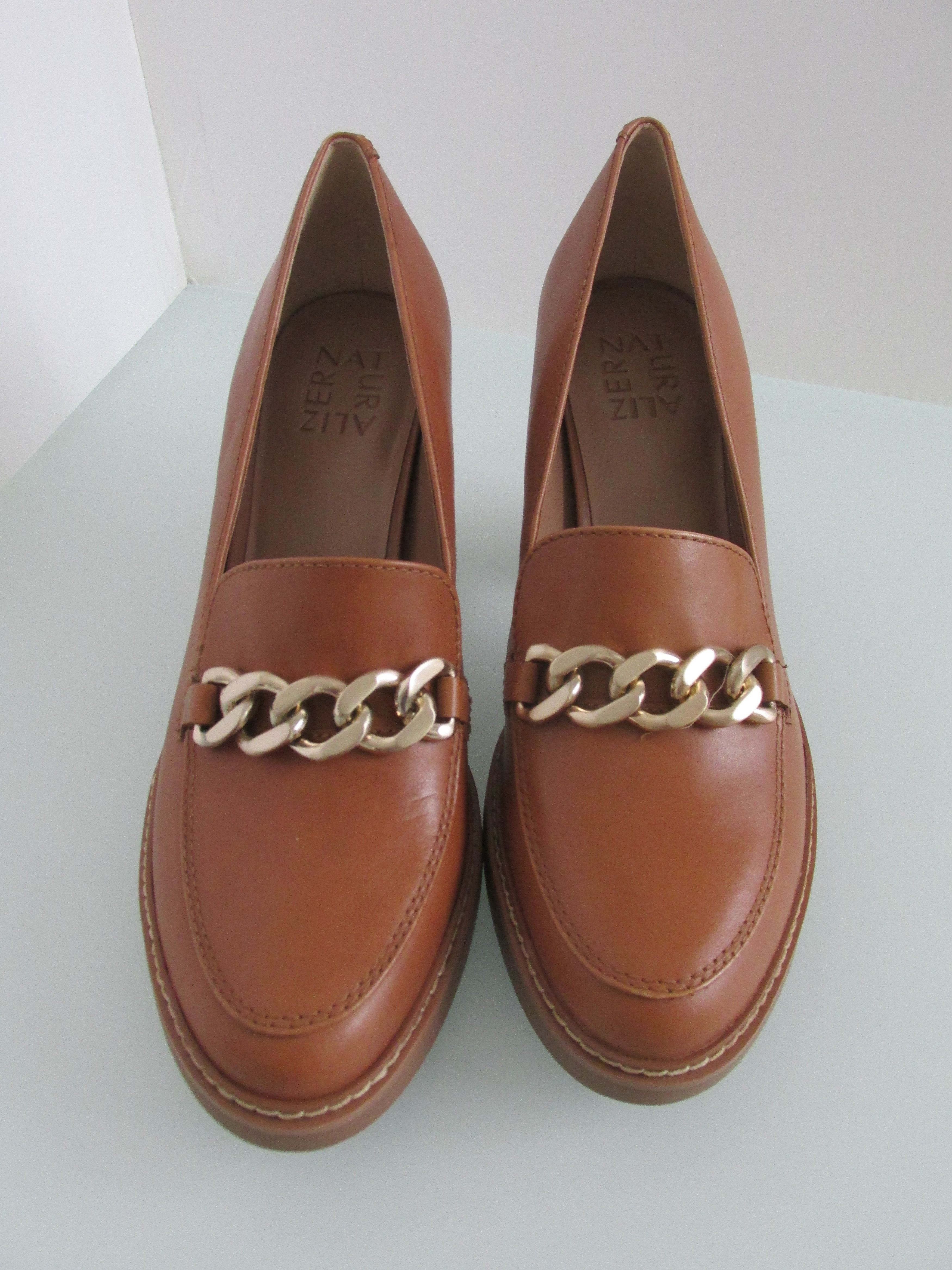 Naturalizer Naturalizer Callie-Moc English TE New Leather Heels 8M Size US 8 / IT 38 - 1 Thumbnail