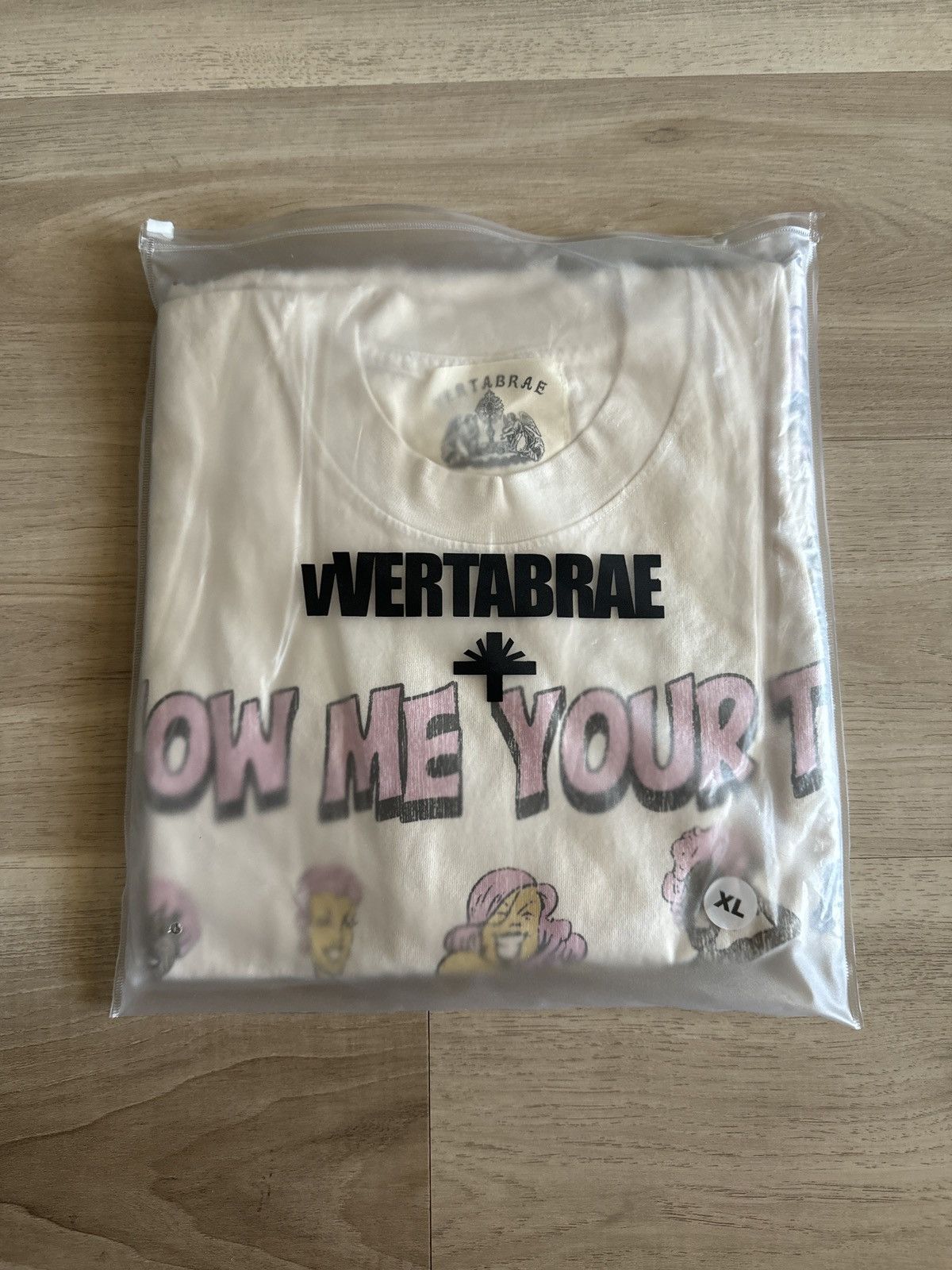 Vertabrae Vertabrae Show Me Your Tits Tee | Grailed