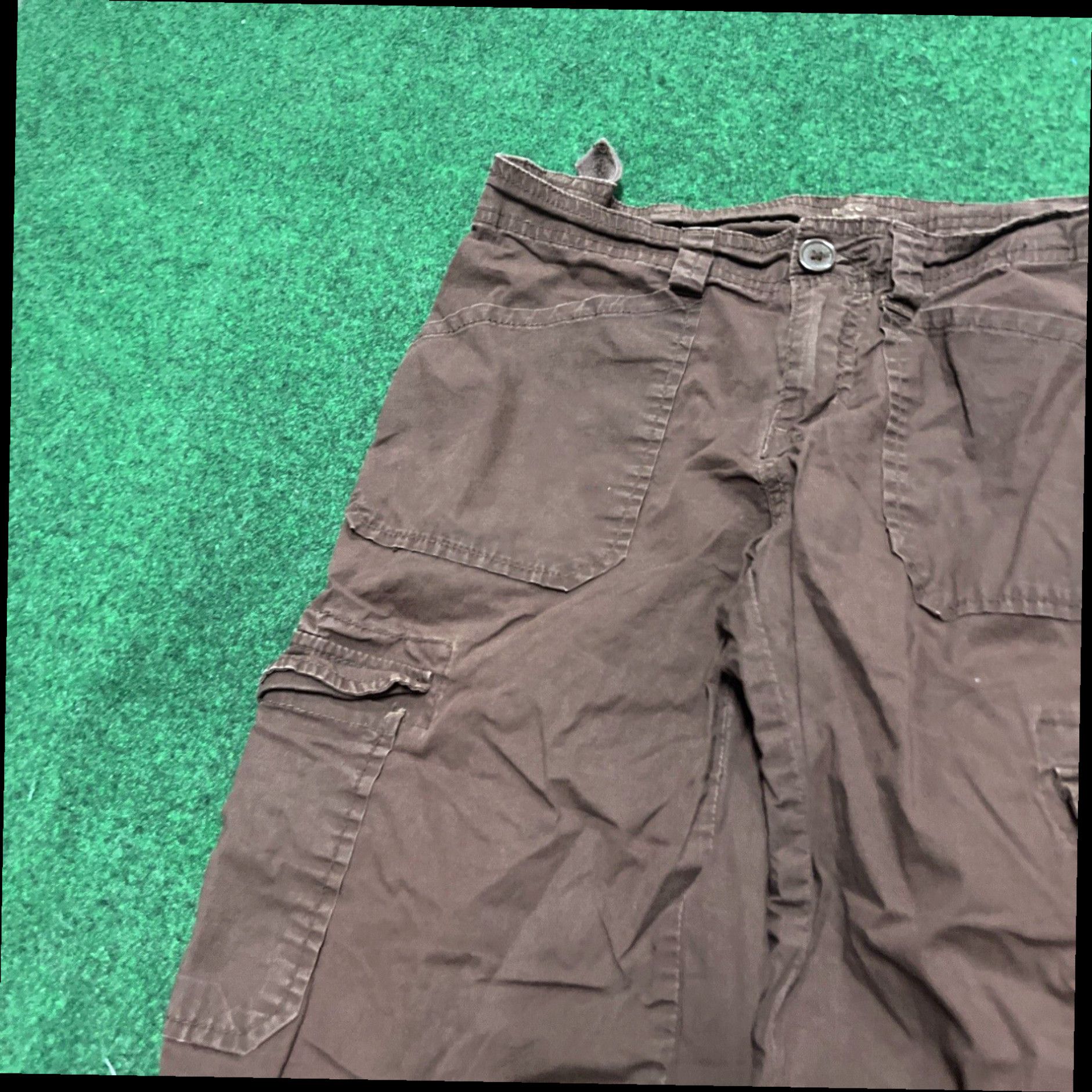Vintage Women's U.S POLO ASSN Brown Capri Pants Size 8 Summer Outdoors Size 30" / US 8 / IT 44 - 3 Thumbnail