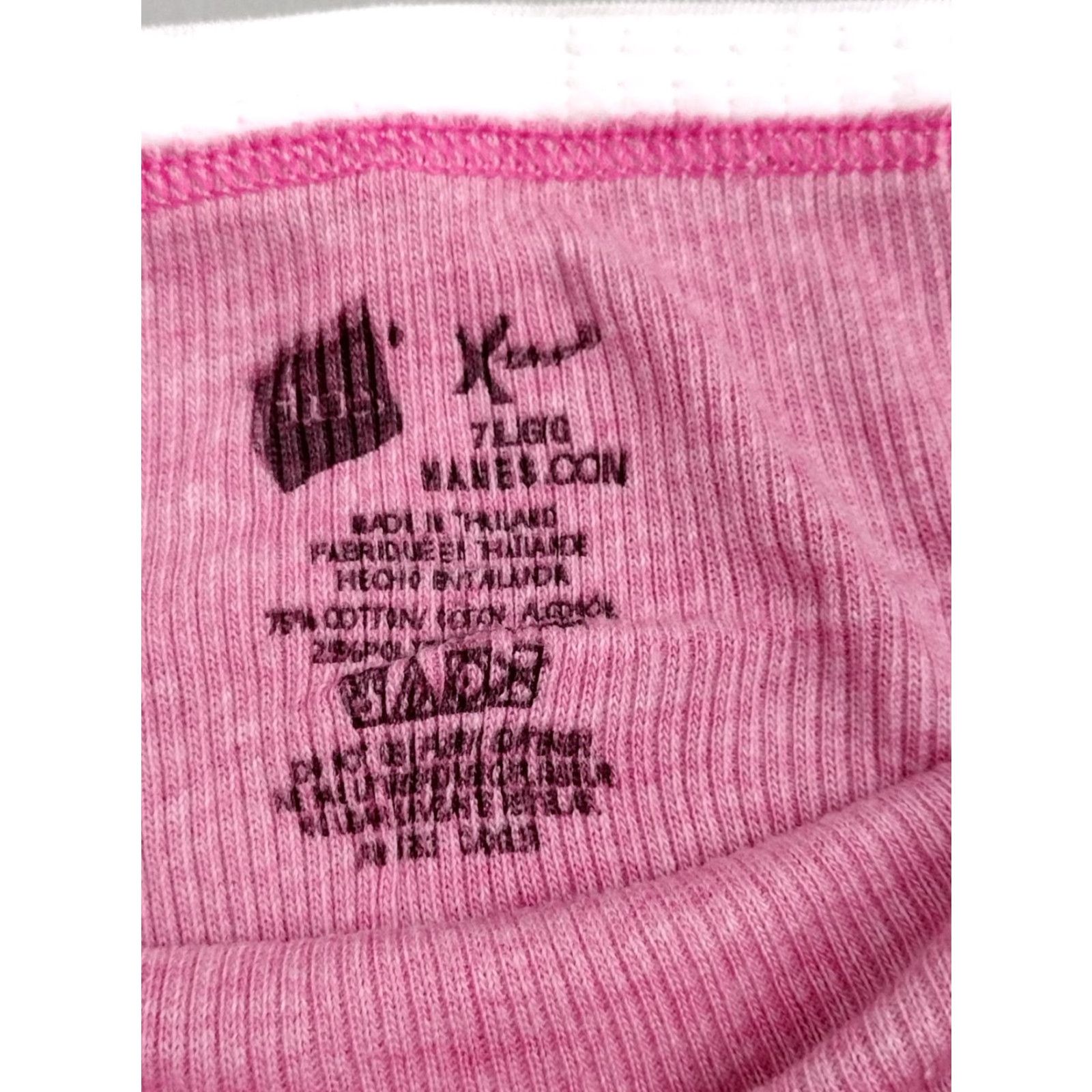 Hanes Hanes Hi-Cut Panties 5 Pack Women's Cotton Underwear 7 L Multicolor Size 28" / US 6 / IT 42 - 5 Thumbnail