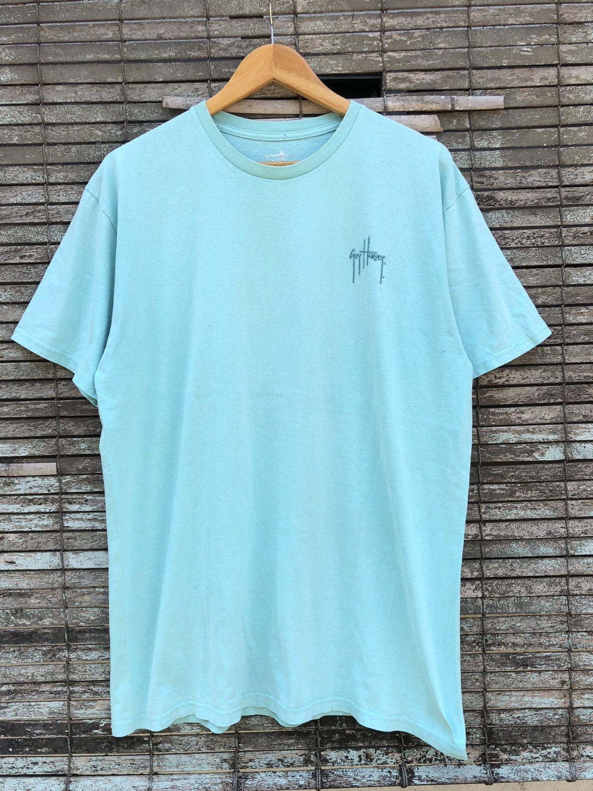 Vintage Vintage Y2K Guy Harvey Backhit Tshirt Size US L / EU 52-54 / 3 - 10 Thumbnail