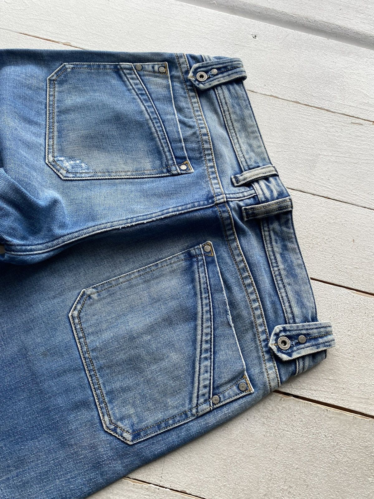 Diesel Diesel Vintage 90s Distressed Workwear Jeans Utility Denim Size US 30 / EU 46 - 11 Thumbnail