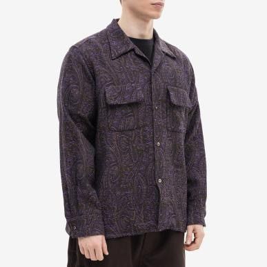Needles needles classic shirt wool paisley JQ Size US M / EU 48-50 / 2 - 2 Thumbnail