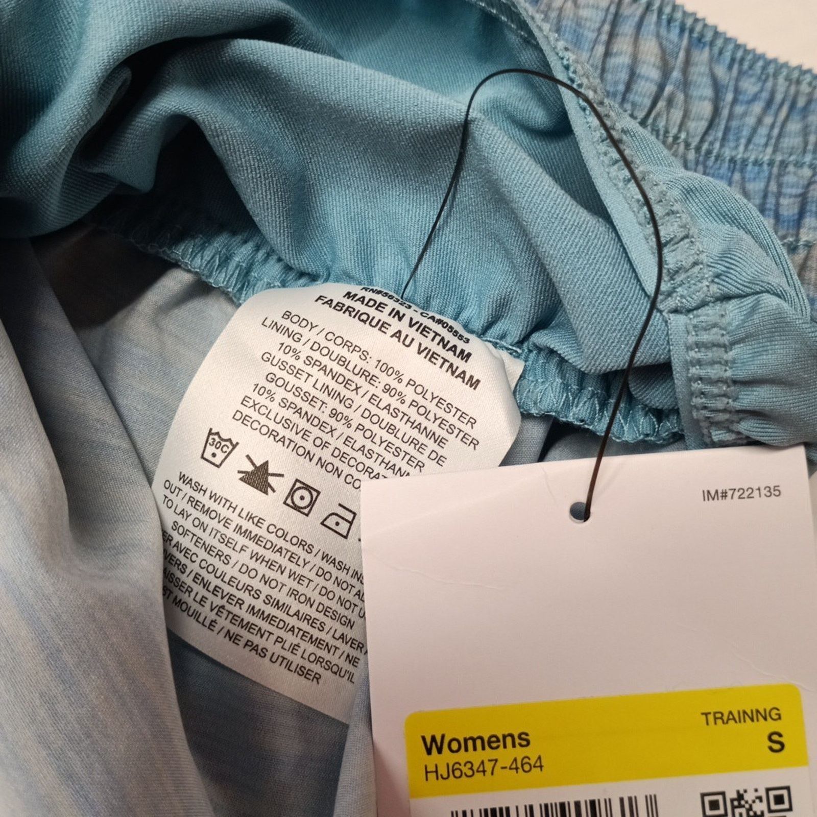 Nike Nike Training Shorts Dri Fit Loose Fit Liner Women's S Blue Size 26" / US 2 / IT 38 - 4 Thumbnail