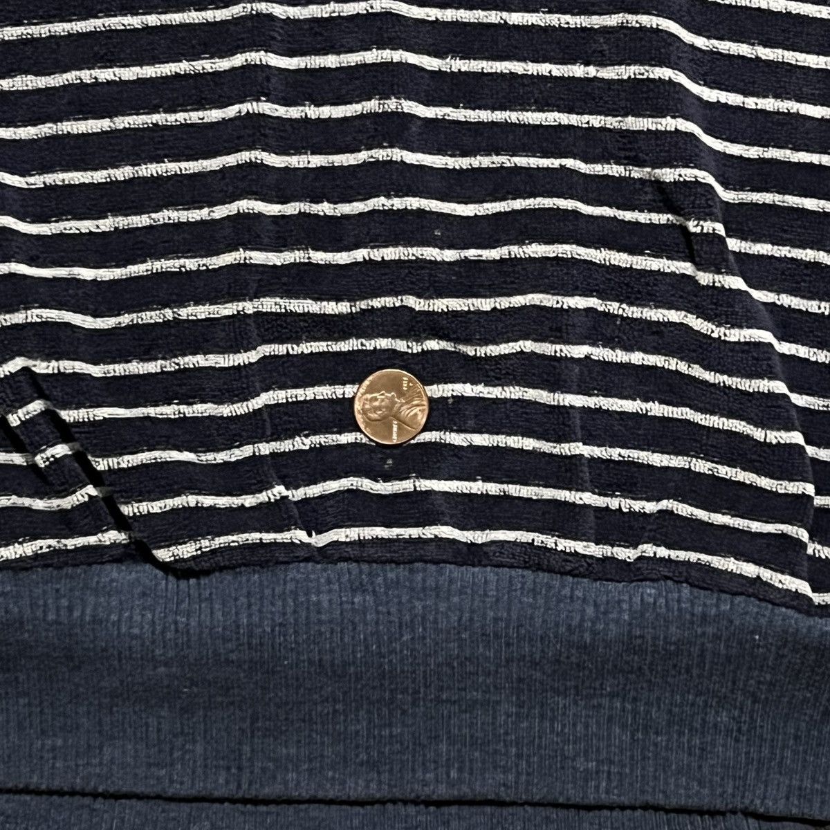 Sears Vintage 70s Sears Sportswear Stripped Sweater Medium Blue Size US M / EU 48-50 / 2 - 7 Thumbnail