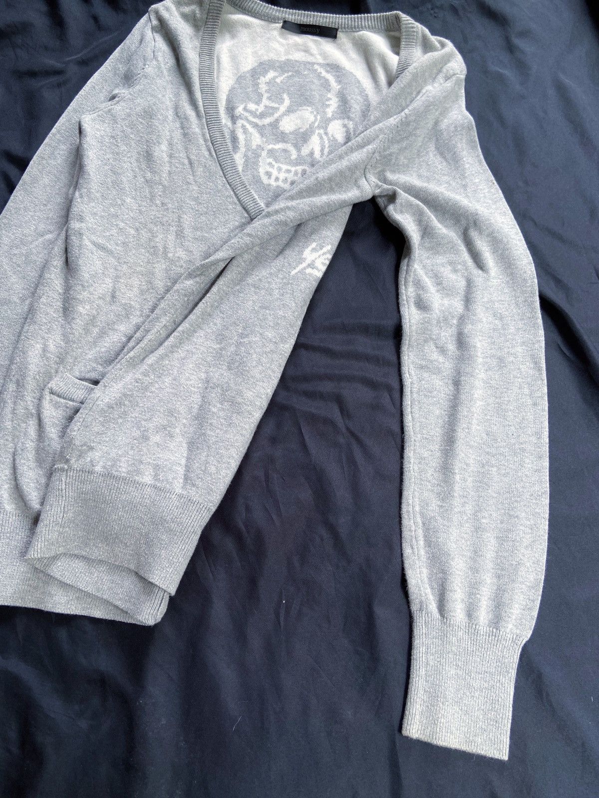 PPFM WITCHES SABBATH MOUSSY KNIT 2 IN 1 HYDROGEN DISTRESSED TEE Size US S / EU 44-46 / 1 - 6 Thumbnail