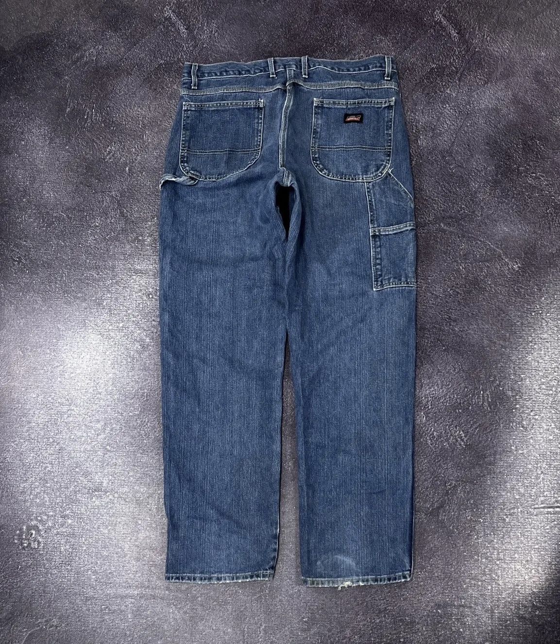 Dickies × Vintage Vintage Dickies Y2K Blue Denim American Hype Baggy Jeans Size US 36 / EU 52 - 1 Thumbnail
