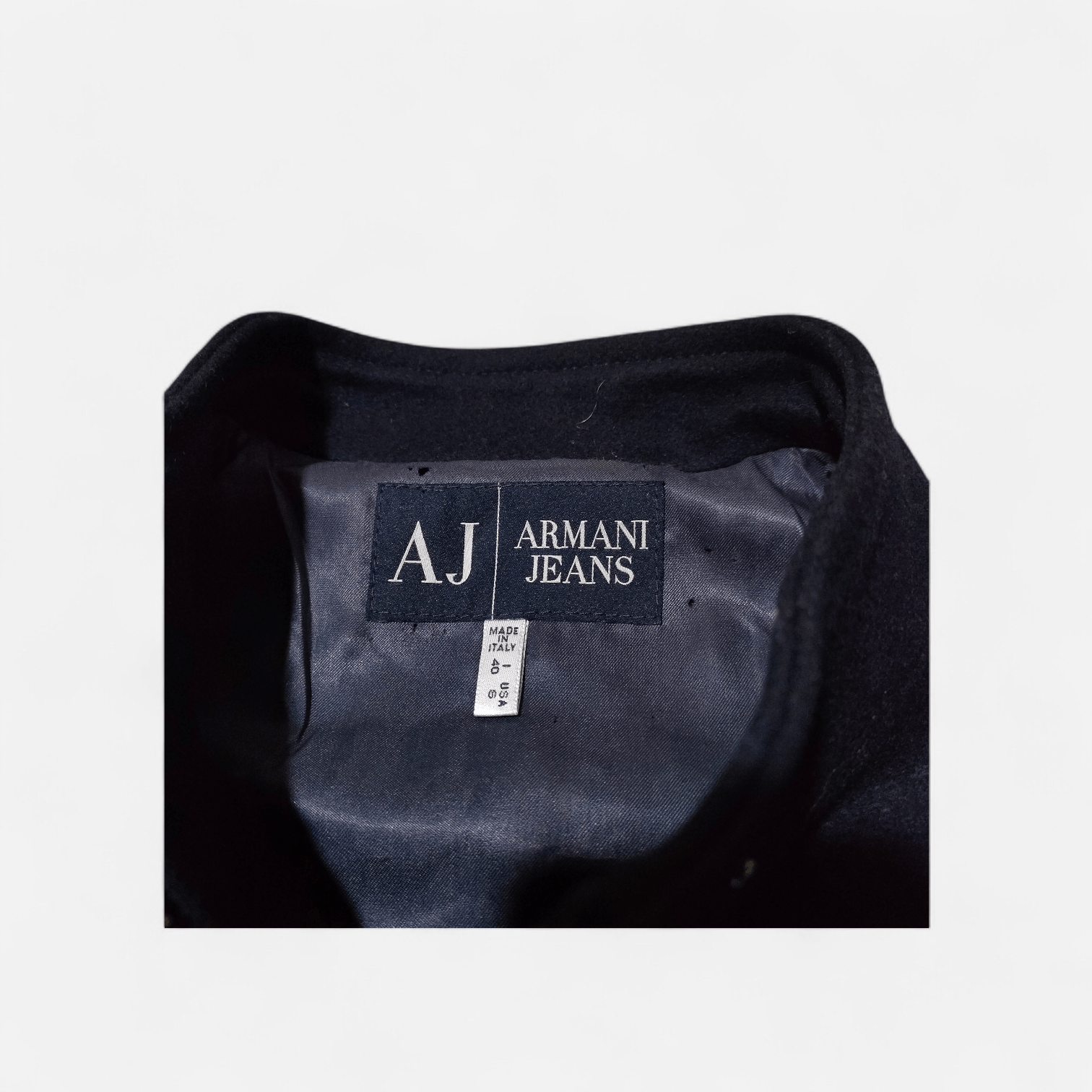 Armani Vintage Armani Jeans Coat Size S / US 4 / IT 40 - 4 Thumbnail