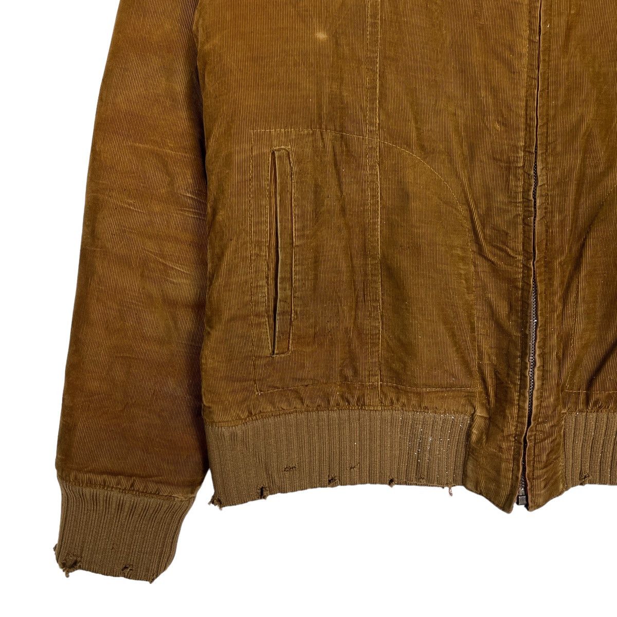 Japanese Brand 🔥 INCERTUS CORDUROY FAUX FUR LINING BOMBER JACKET Size US M / EU 48-50 / 2 - 4 Thumbnail