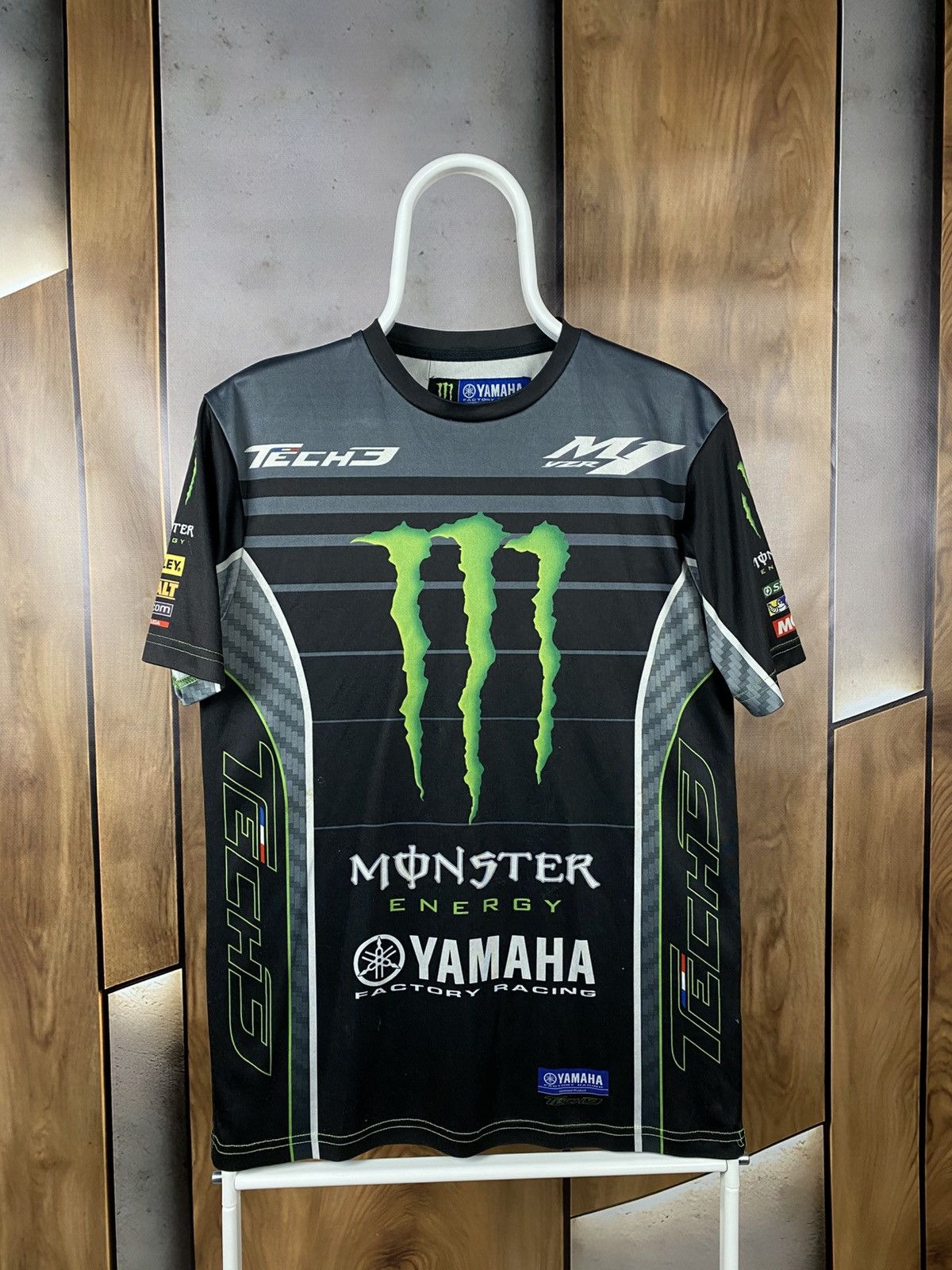 Yamaha 🏁T-Shirt Yamaha Monster Tech3 M1 Racing Jersey Tee🏁 Size US S / EU 44-46 / 1 - 1 Thumbnail