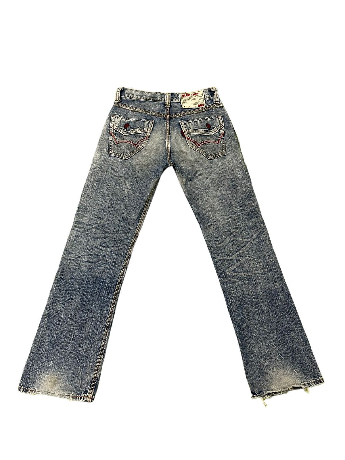 Edwin Distress Jeans Edwin Japan Faded Regular 8🟦1 Size US 31 - 12 Thumbnail