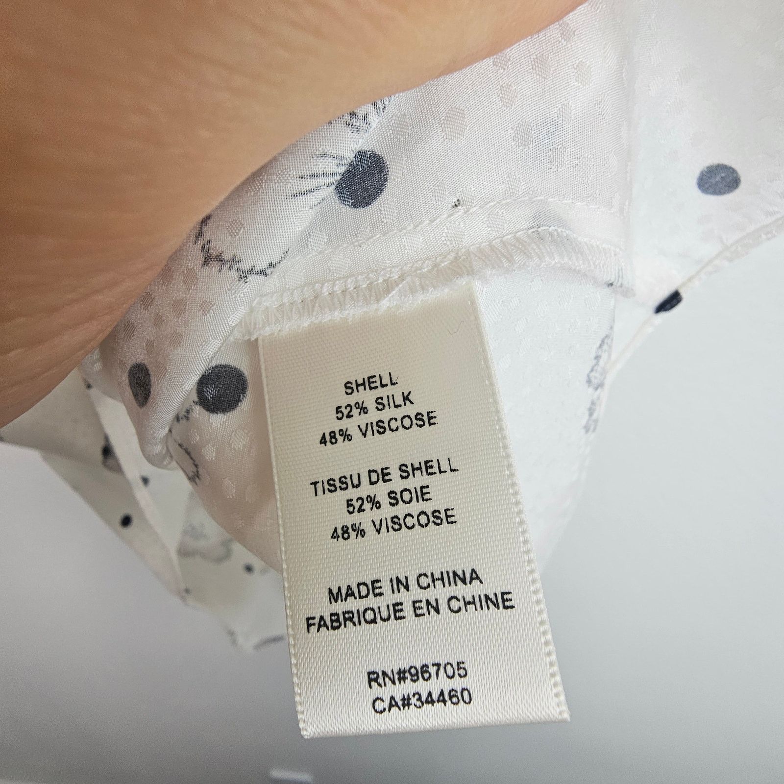 Rebecca Taylor Rebecca Taylor Floral Silk Top Size 4 Quiet Luxury Designer Size S / US 4 / IT 40 - 6 Thumbnail