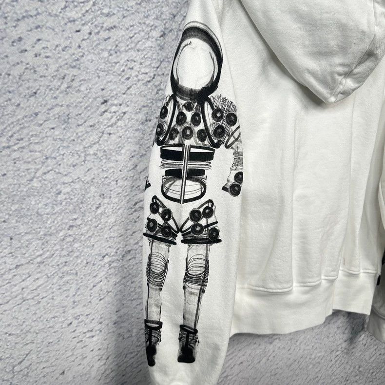 Chanel Chanel Astronaut's white loose version zipper sweatshirt Size S / US 4 / IT 40 - 3 Thumbnail