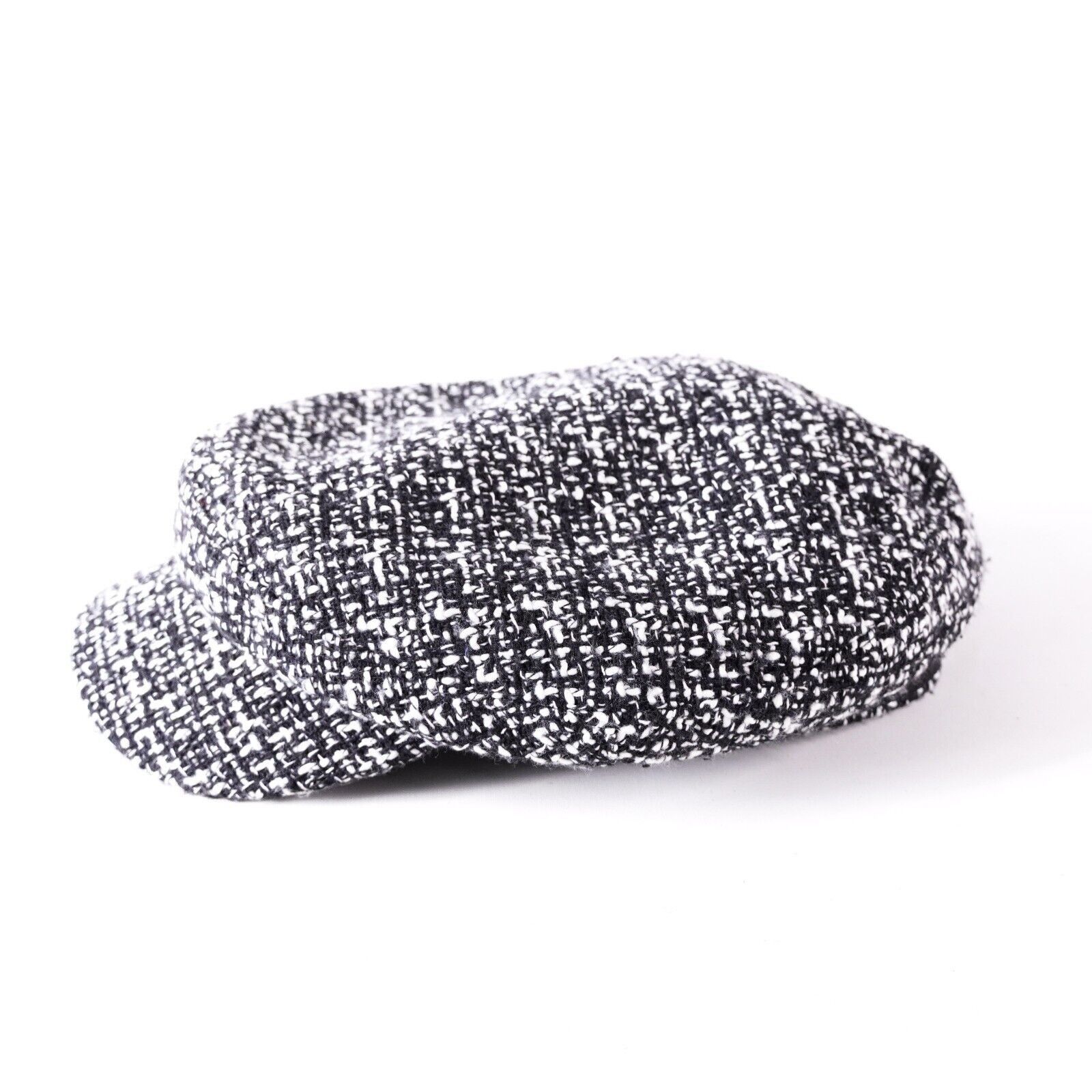 Other Mixit Knitted Crosshatch Checker Breton Hat Golf Cap Beret Size ONE SIZE - 3 Thumbnail