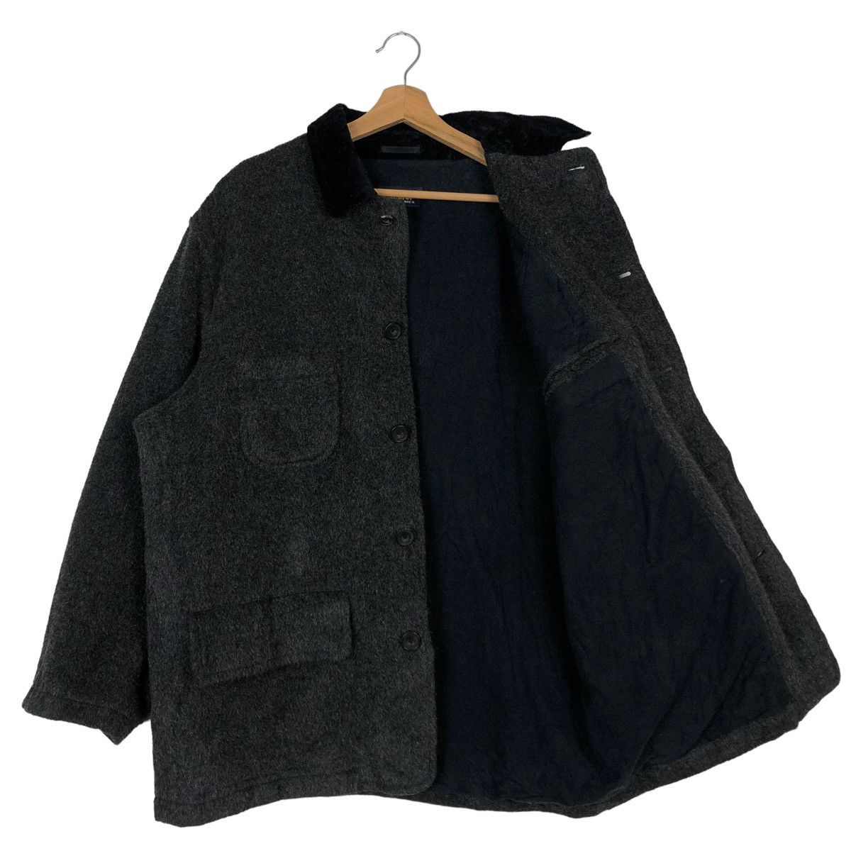 Japanese Brand 🔥90’s VINTAGE WOOL JACKET CHORE WORKER JAPAN MIKEBIRNIES Size US L / EU 52-54 / 3 - 7 Thumbnail