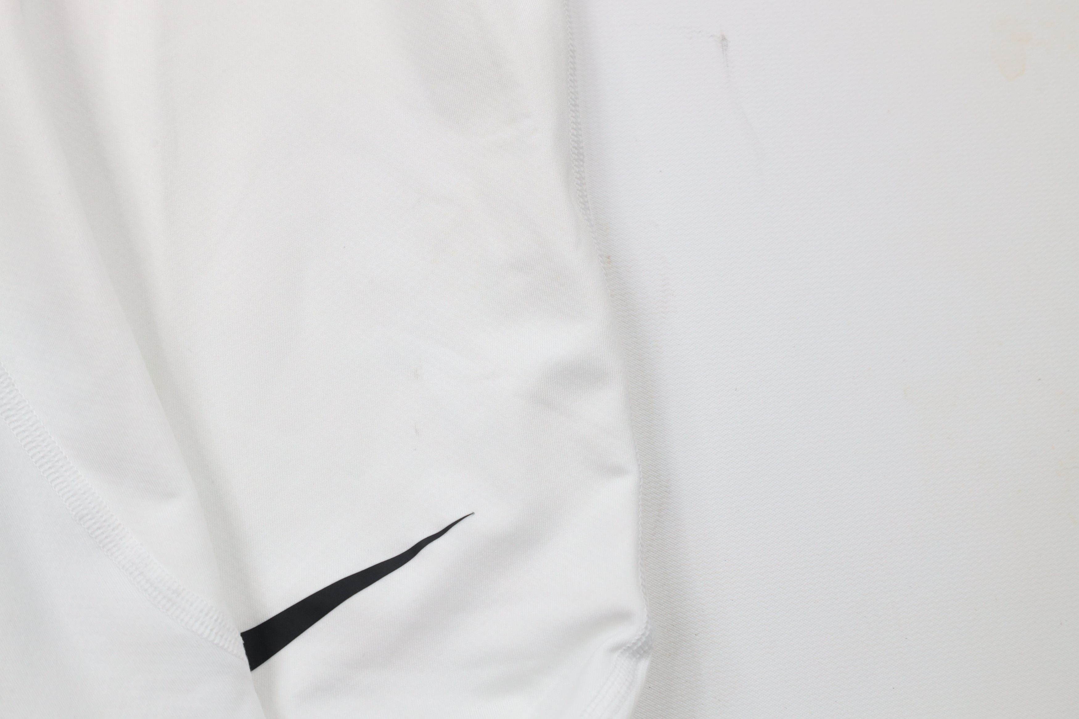 Nike × Vintage Nike Pro Hyperwarm Training Gym Spandex Pants Tights White Size US 36 / EU 52 - 6 Thumbnail