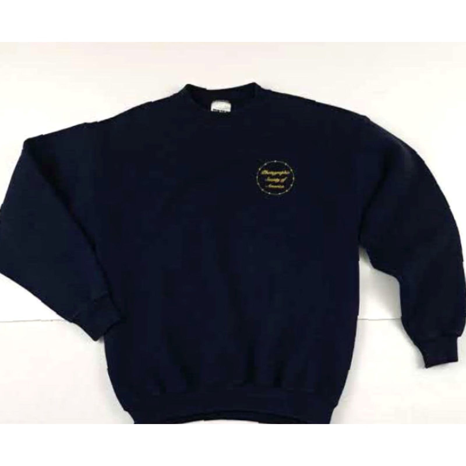 Tultex VINTAGE Photographic Society of America Embroidered Sweatshirt Tultex USA Blue Crew Neck Long Sleeve M Unisex Adults Sweatshirt Size US M / EU 48-50 / 2 - 2 Thumbnail