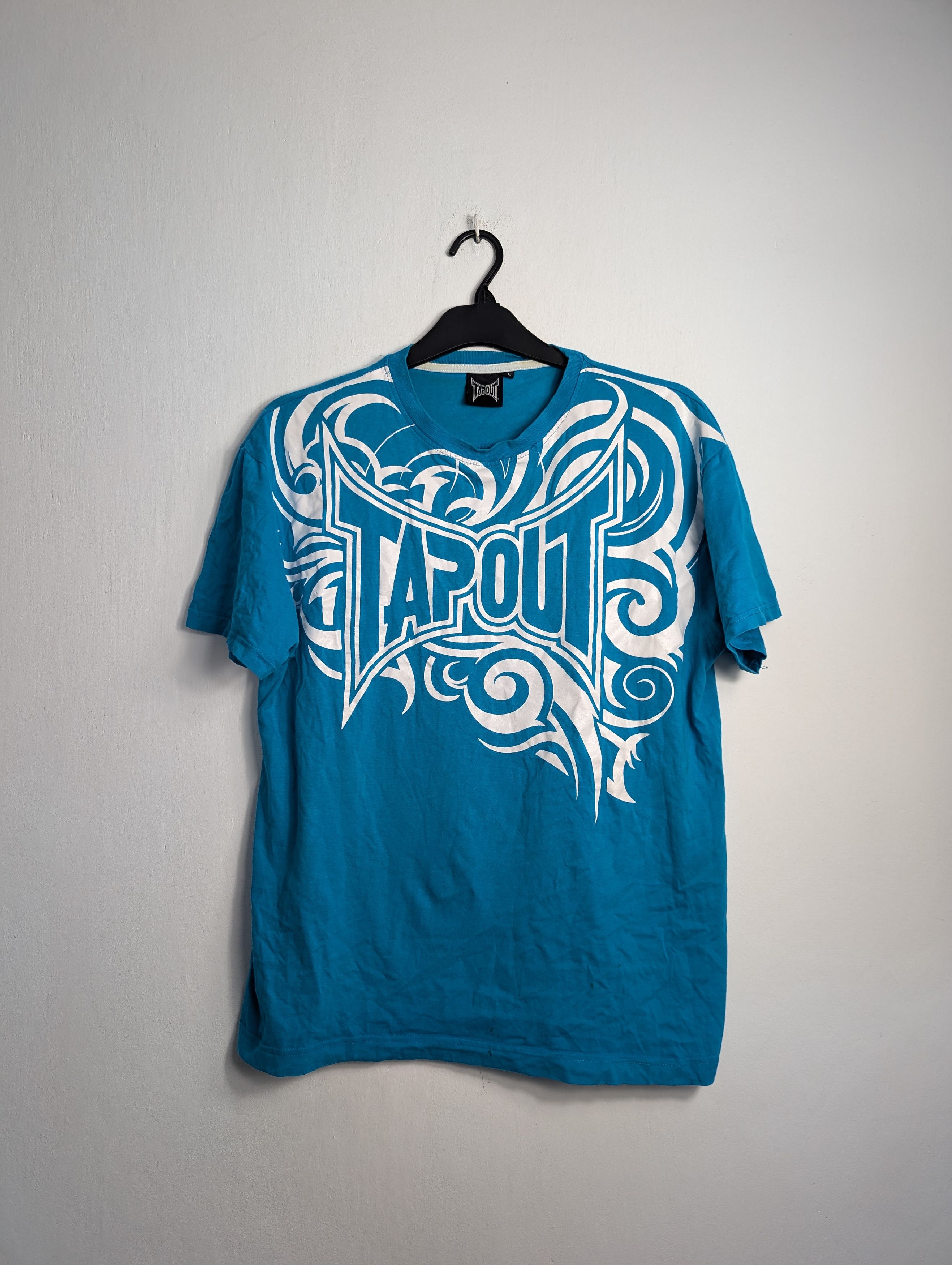 Tapout Vintage Tapout T-Shirt Blue Graphic MMA Y2K Cyber Sigilism Size US L / EU 52-54 / 3 - 1 Thumbnail
