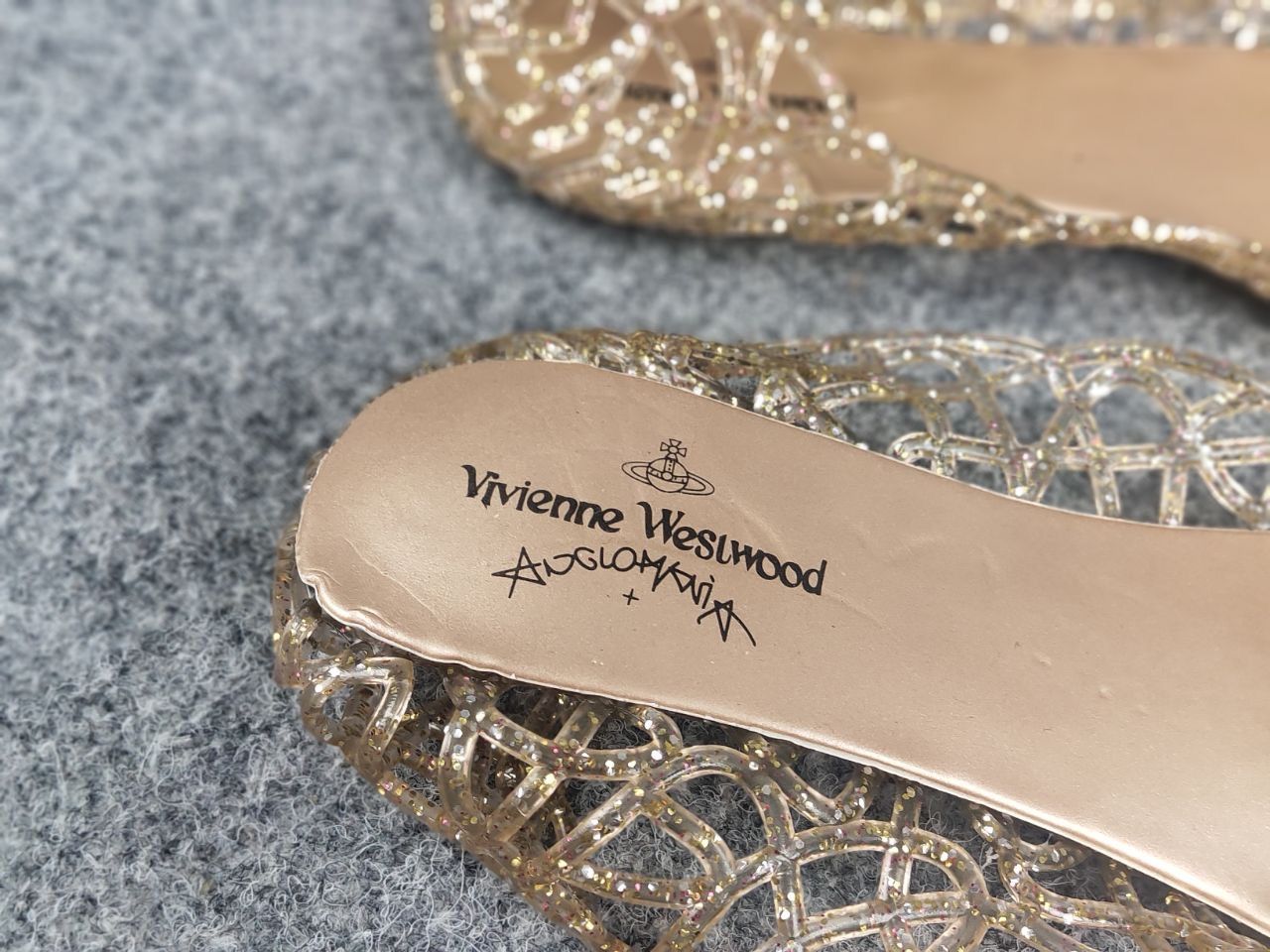 Vivienne Westwood Vivienne Westwood Anglomania Melissa gold Ballet Flats Shoes Size US 10 / IT 40 - 14 Thumbnail