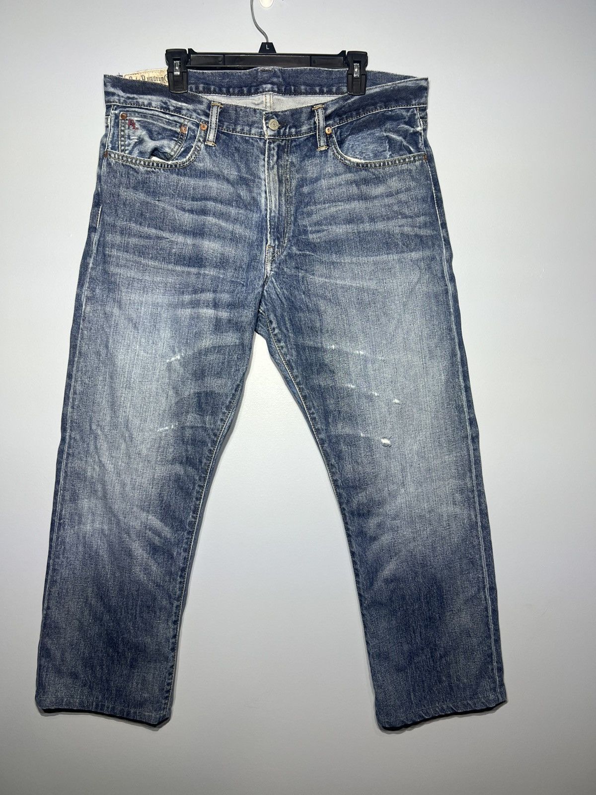 Polo Ralph Lauren Polo Ralph Lauren 867 Jeans Mens 36x30 Med Wash Size US 36 / EU 52 - 4 Thumbnail