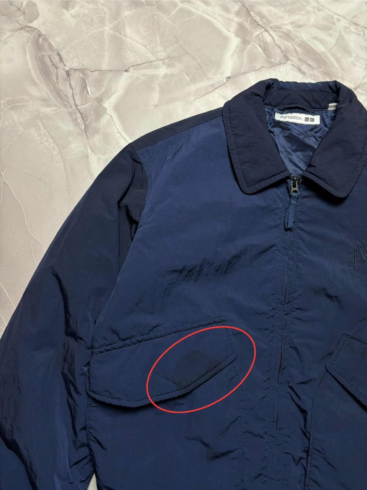 JW Anderson × Uniqlo JW ANDERSON x UNIQLO Nylon MA-2 Bomber Jacket Padded Mens XS Size US XS / EU 42 / 0 - 7 Thumbnail