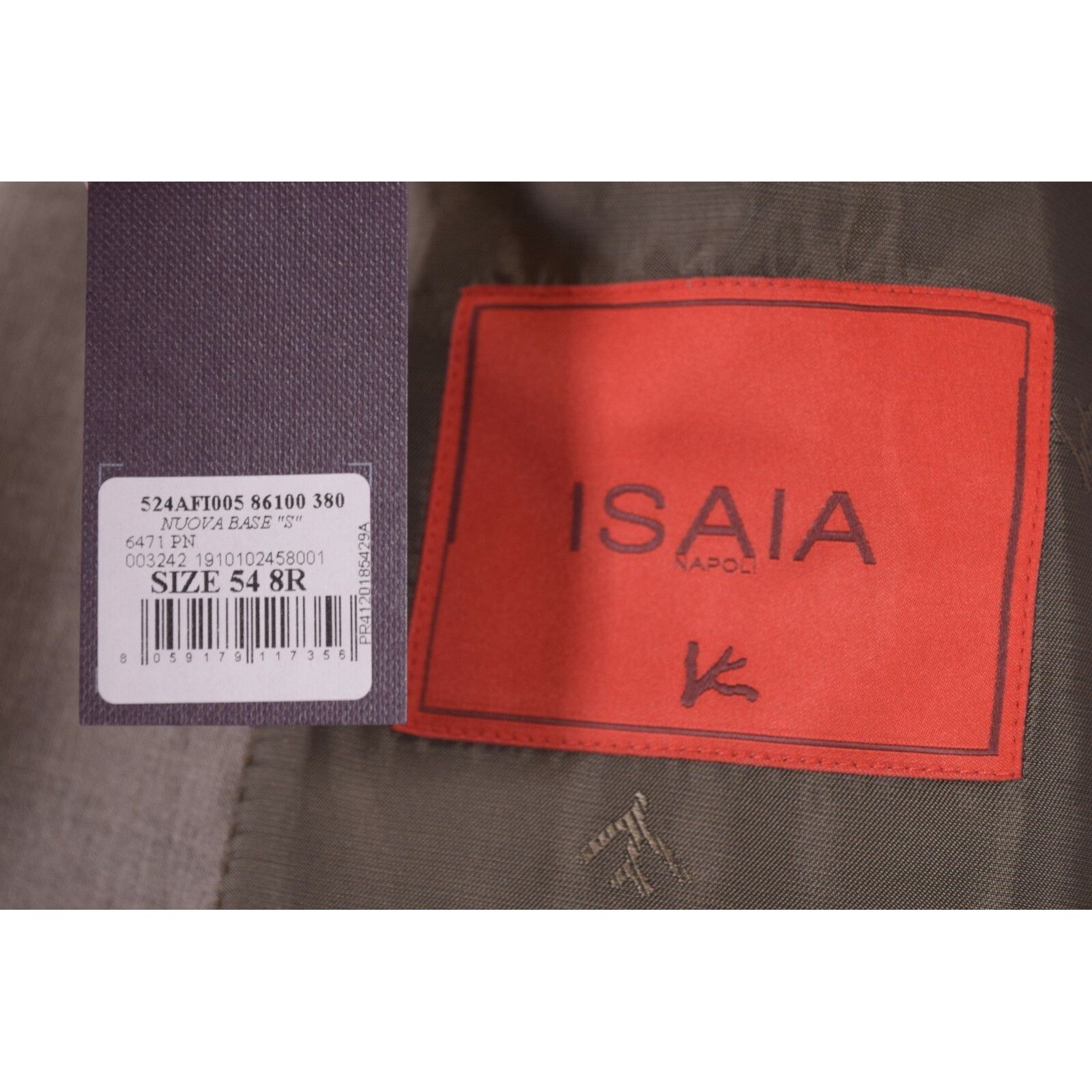 Isaia isaia Suit Size US 44 Regular in Brown Size 44R - 8 Thumbnail