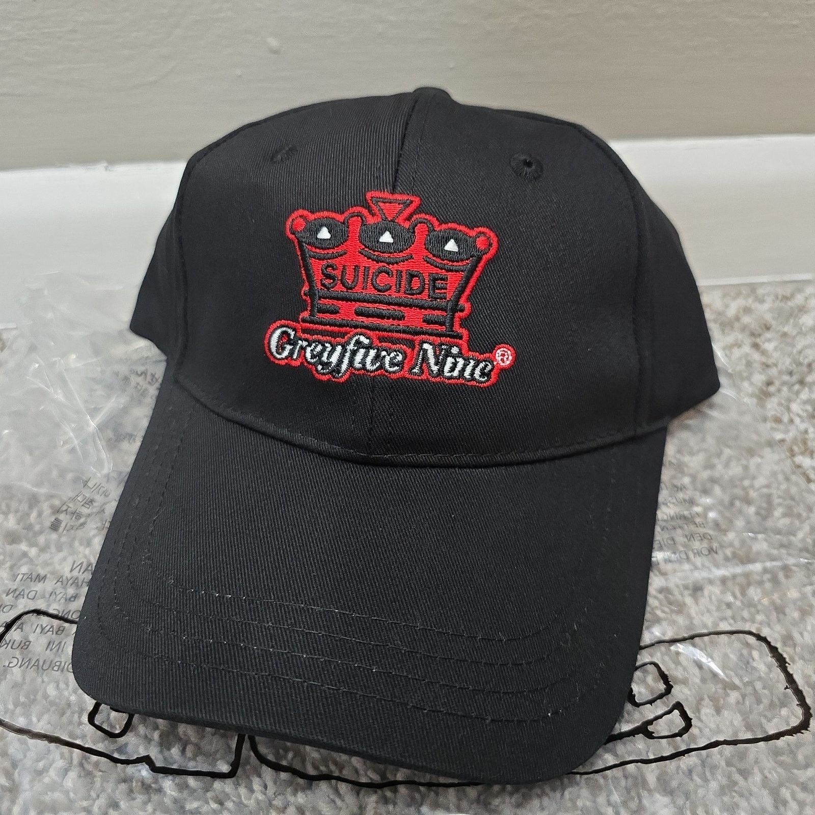 G59 Records $uicideboy$ G59 Records Underground Kings Hat Black Size ONE SIZE - 2 Thumbnail