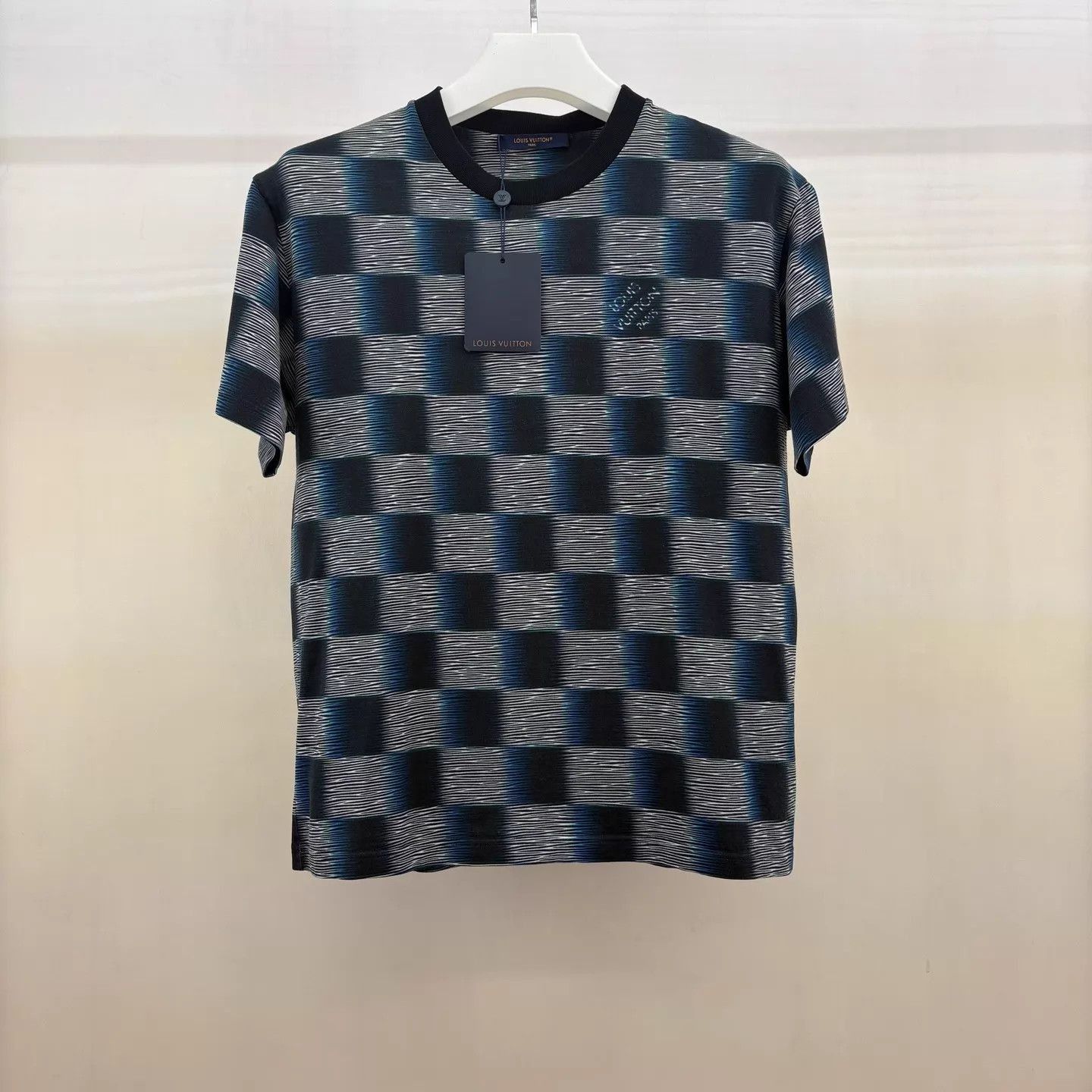 Louis Vuitton Checkered Pattern Short Sleeve Shirt Size US M / EU 48-50 / 2 - 1 Thumbnail
