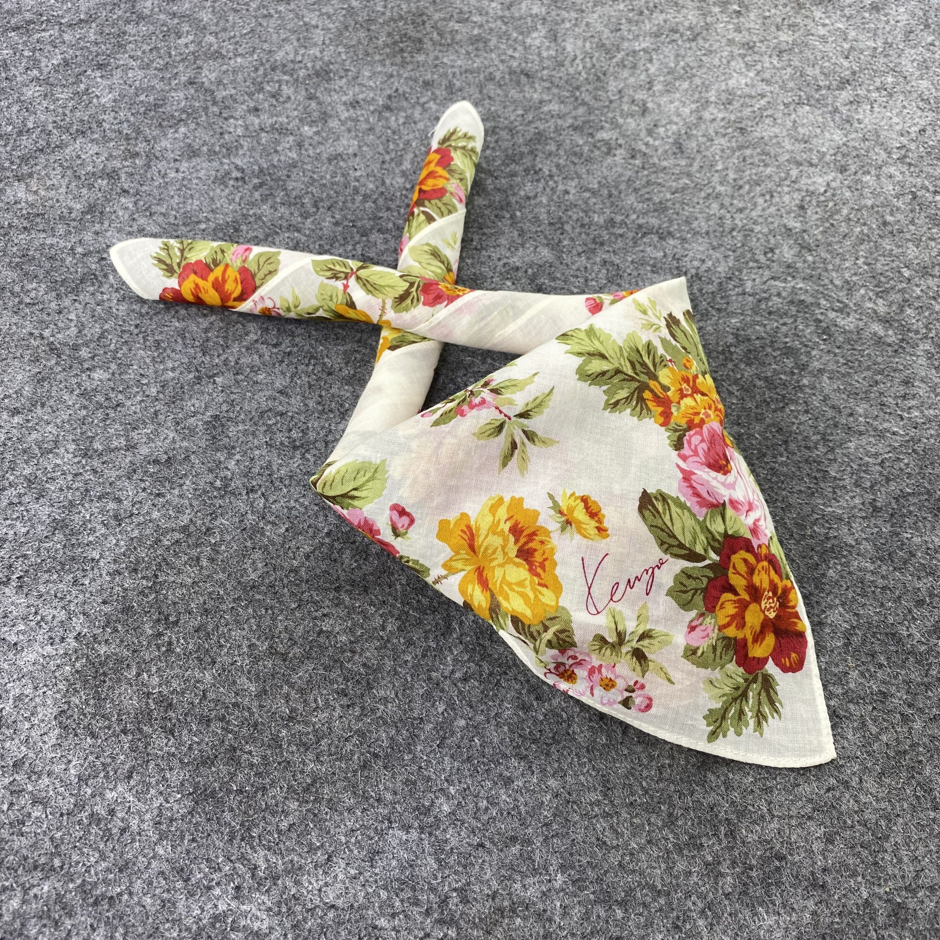 Kenzo Kenzo Handkerchief / Bandana / Neckerchief-B896 Size ONE SIZE - 1 Thumbnail