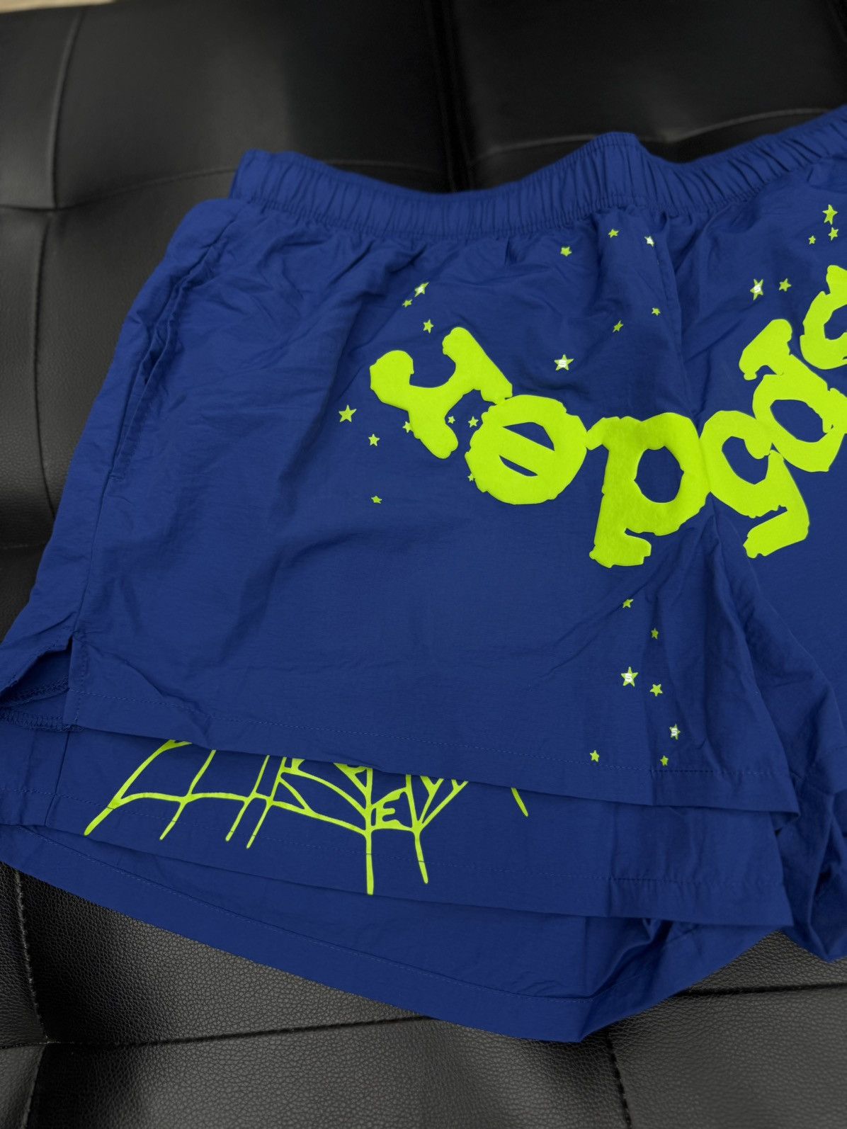 Sp5der Sp5der Double Layer WEB Shorts Size XXL (NEW) Blue Size US 38 / EU 54 - 3 Thumbnail