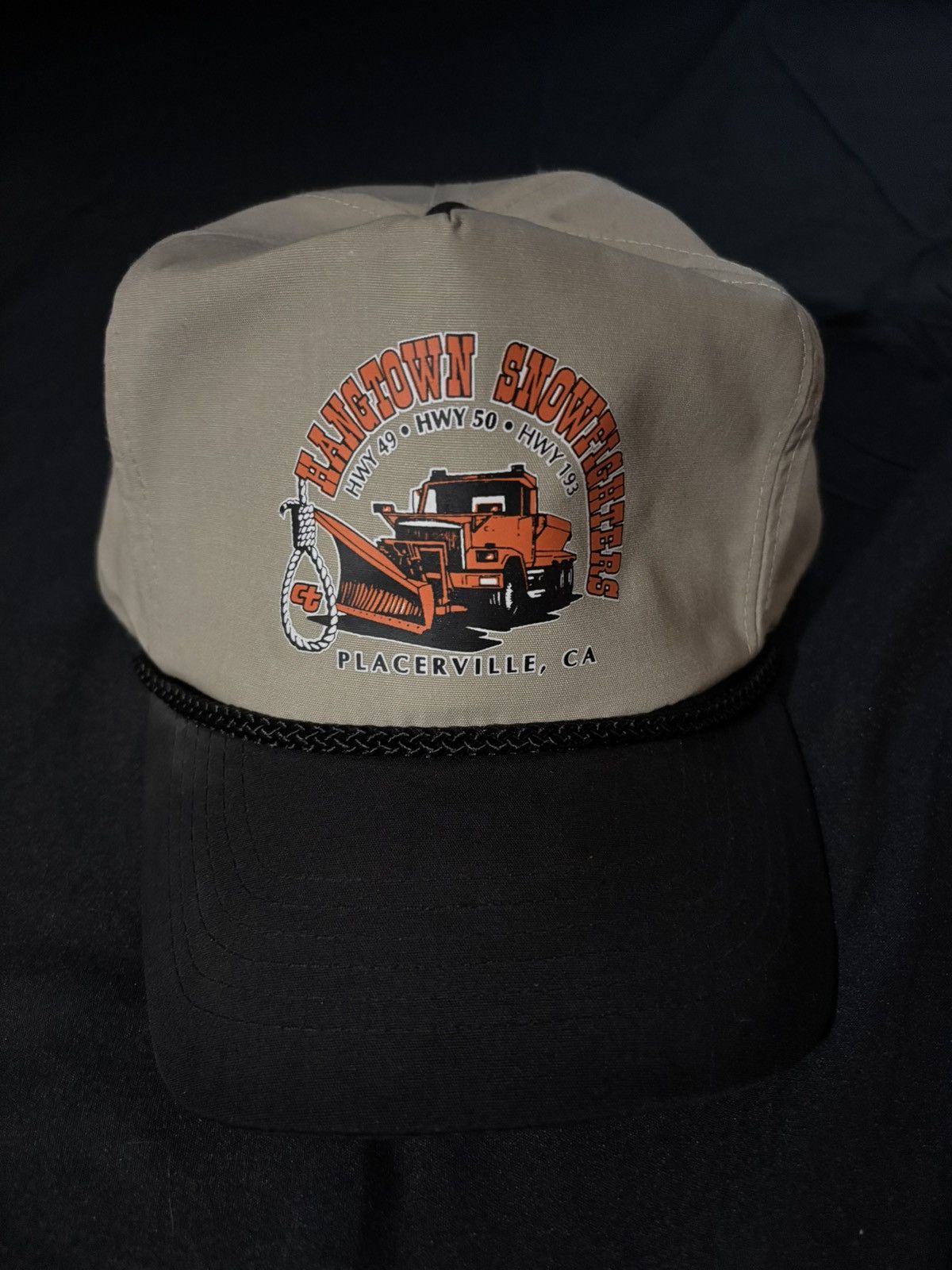 Vintage Hangtown Snowfighters Trucker Hat Size ONE SIZE - 2 Thumbnail
