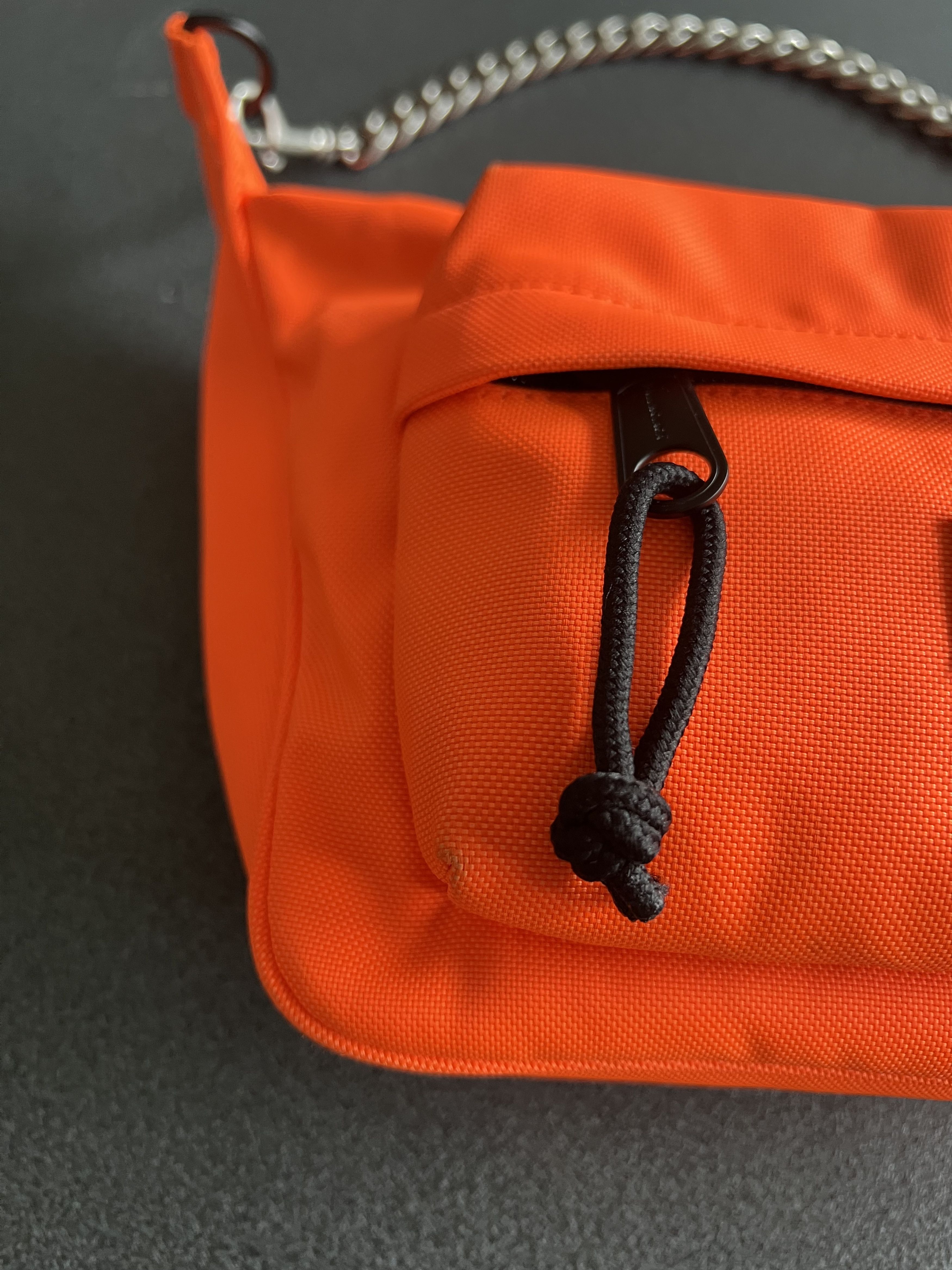 Balenciaga Balenciaga orange raver bag purse handbag with chain Size ONE SIZE - 4 Thumbnail