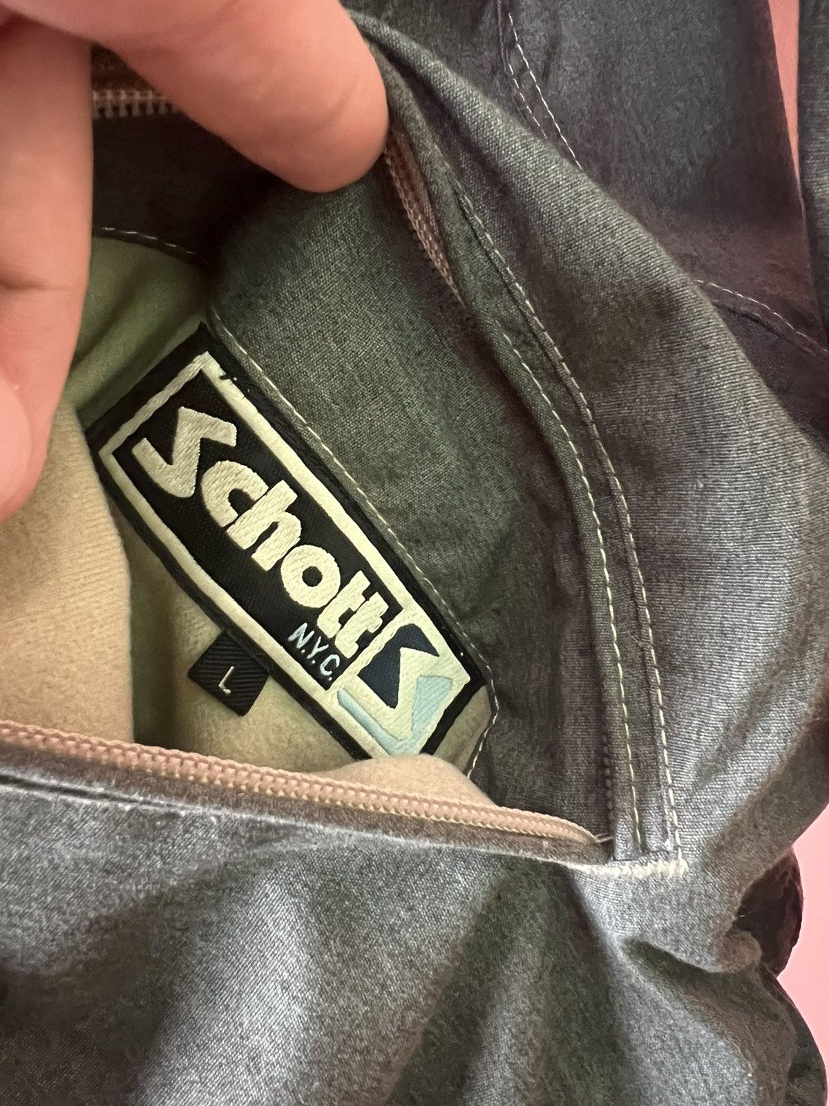 Schott Schott n.y. Vintage rare jacket double side casual y2k Size US L / EU 52-54 / 3 - 6 Thumbnail