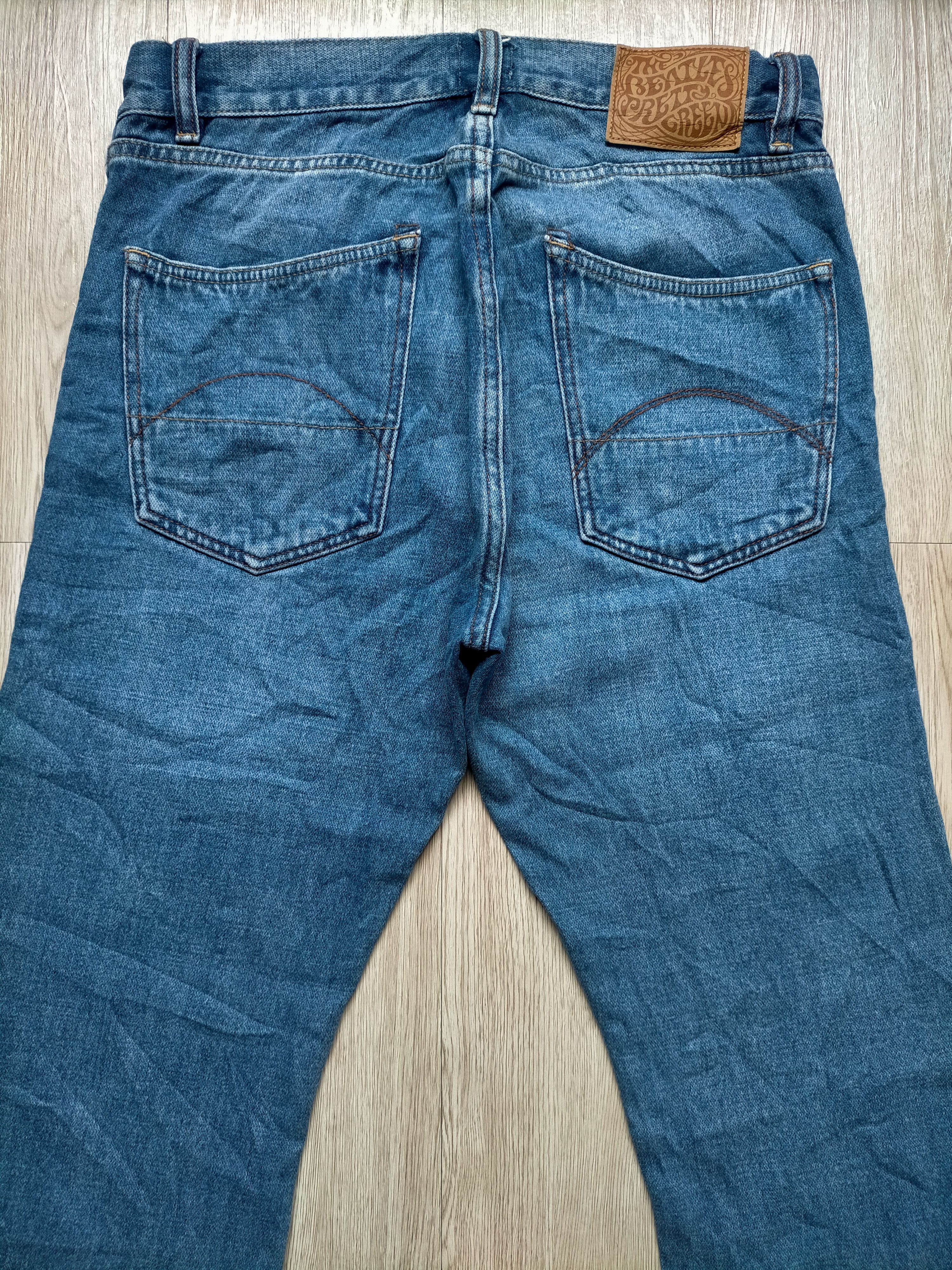 Pretty Green Pretty Green x The Beatles Flare Jeans Boot cut denim Size US 30 / EU 46 - 9 Thumbnail
