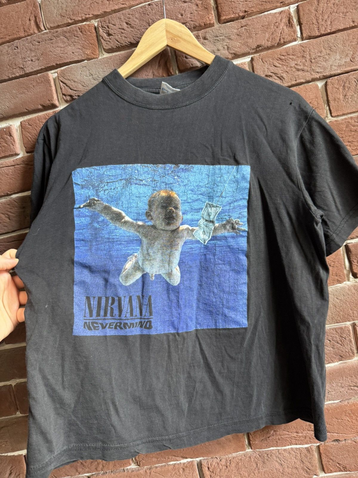 Band Tees 90s Nirvana Nevermind Kurt Cobain Grunge Band Vintage Tee Size M / US 6-8 / IT 42-44 - 2 Thumbnail