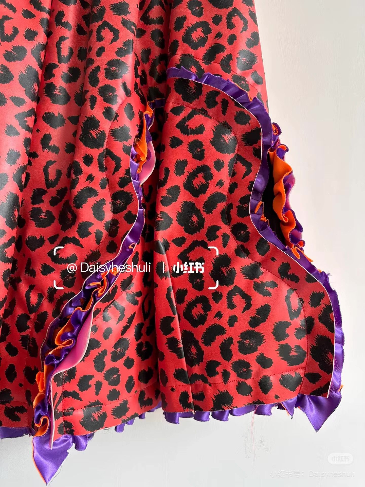 Comme des Garcons Comme des Garçons eopard print leather midi skir。Ｑ24 Size 32" / US 10 / IT 46 - 2 Thumbnail