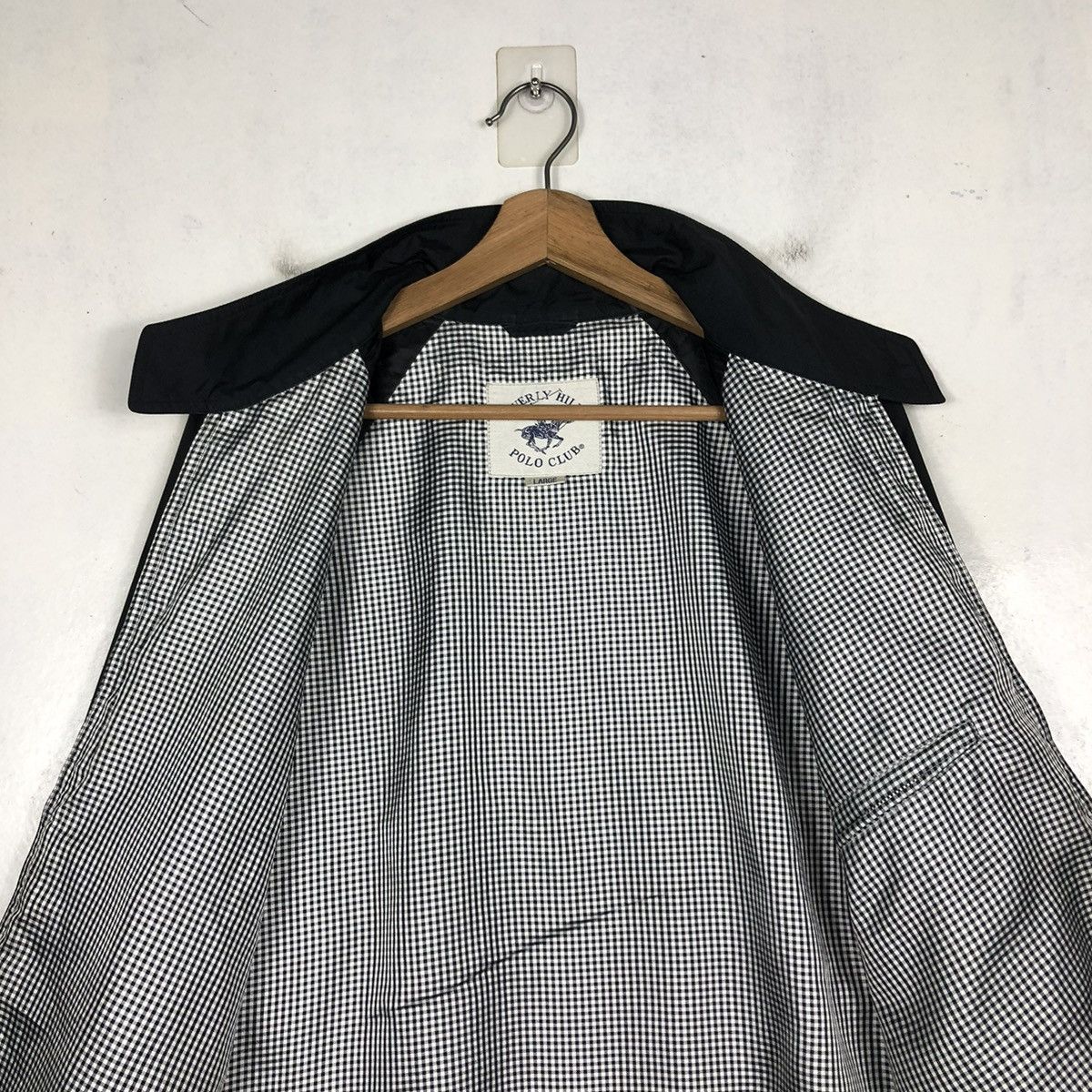 Japanese Brand 📌VINTAGE BOMBER JACKET BEVERLY HILLS POLO CLUB TARTAN CHECK Size US L / EU 52-54 / 3 - 14 Thumbnail