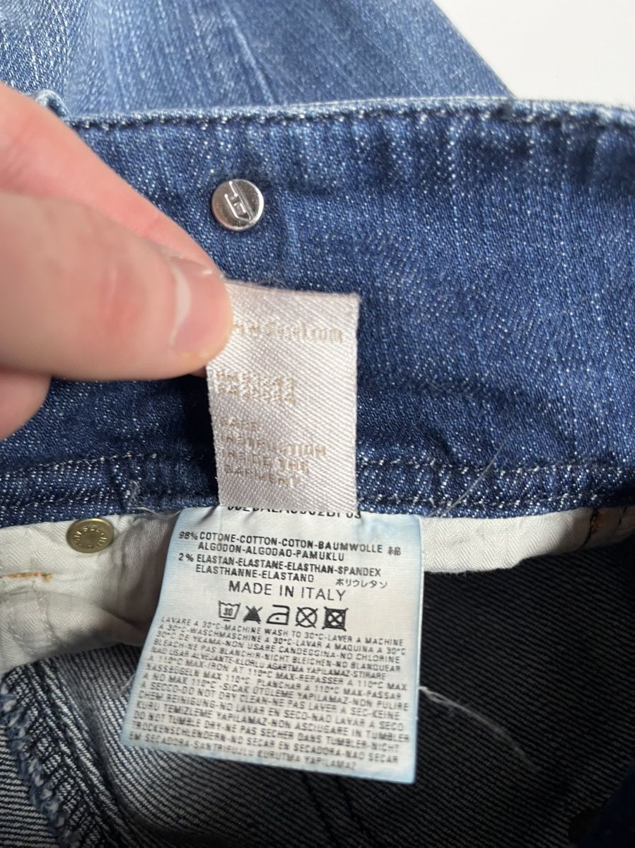 Diesel Vntage Diesel Boot Cut Flare Low Rise Enzyme Wash Jeans Y2K Size 25" / US 0 / IT 36 - 6 Thumbnail