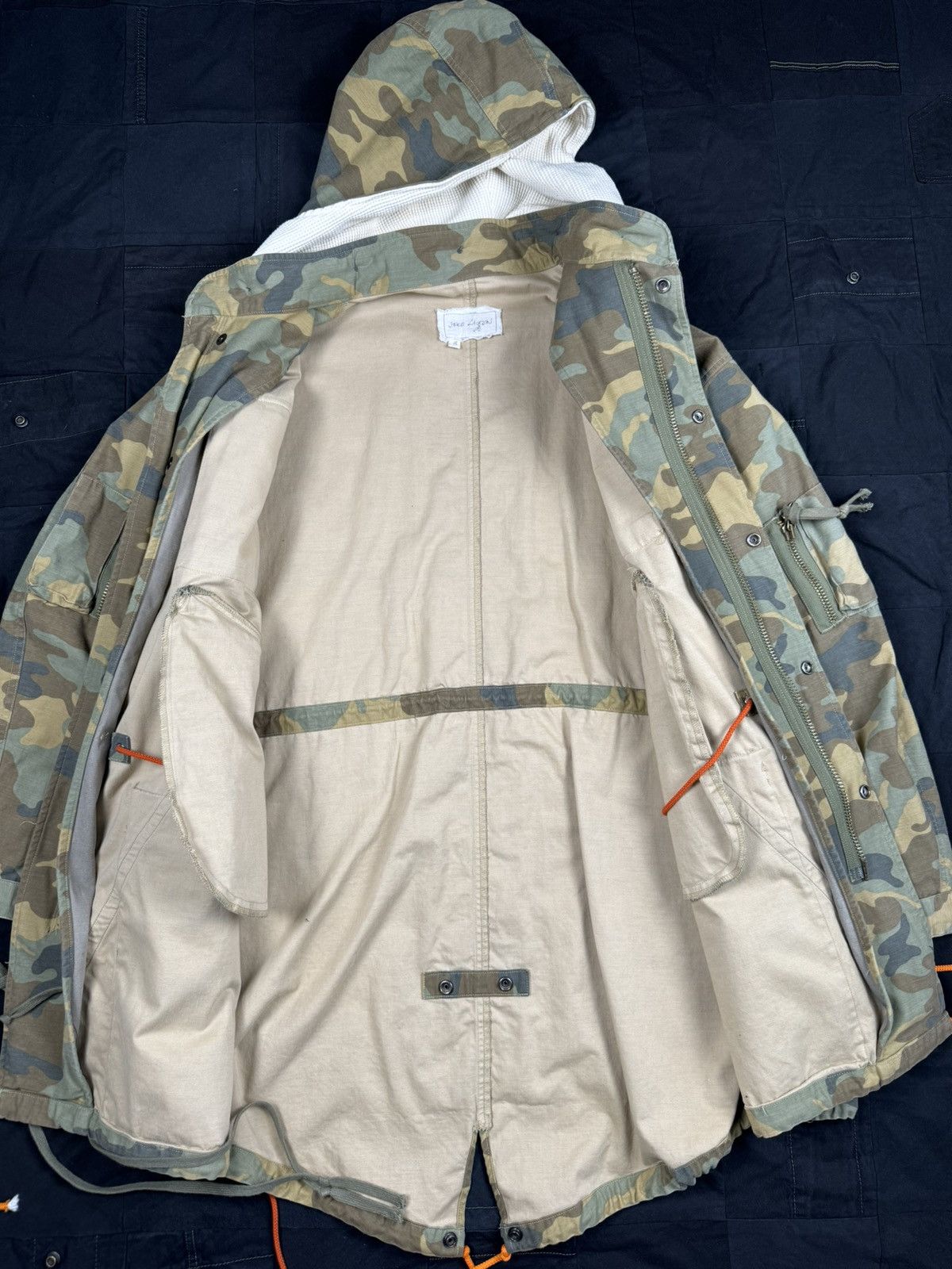 Greg Lauren Camo Fishtail Parka Size US L / EU 52-54 / 3 - 2 Thumbnail