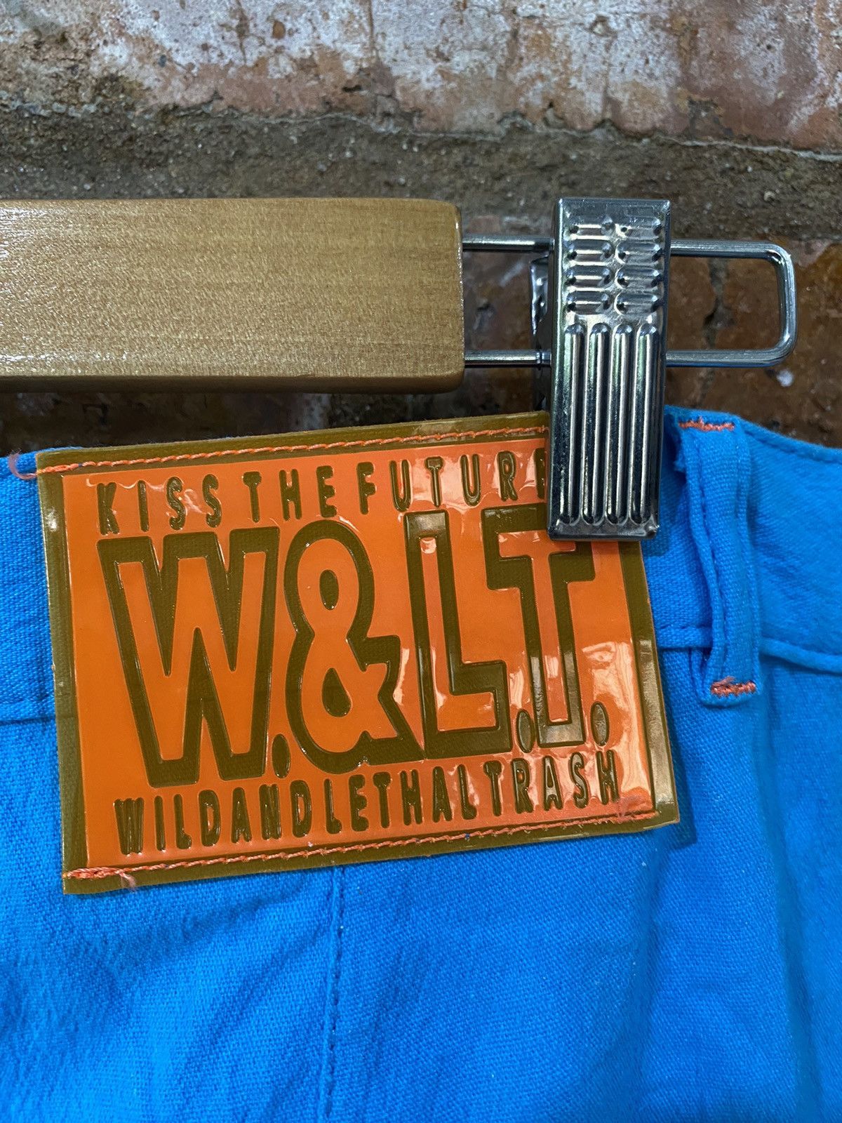 W&LT × Walter Van Beirendonck 1990s W&LT Hem Pocket carpenter light cargo pop pant Size US 33 - 19 Thumbnail