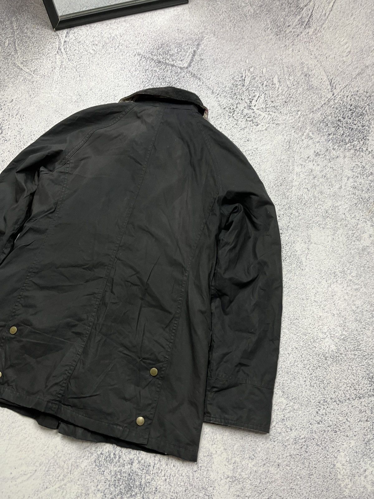 Barbour Vintage Barbour Print Beadnell Waxed Jacket Size UK 10 Rare Size M / US 6-8 / IT 42-44 - 20 Thumbnail