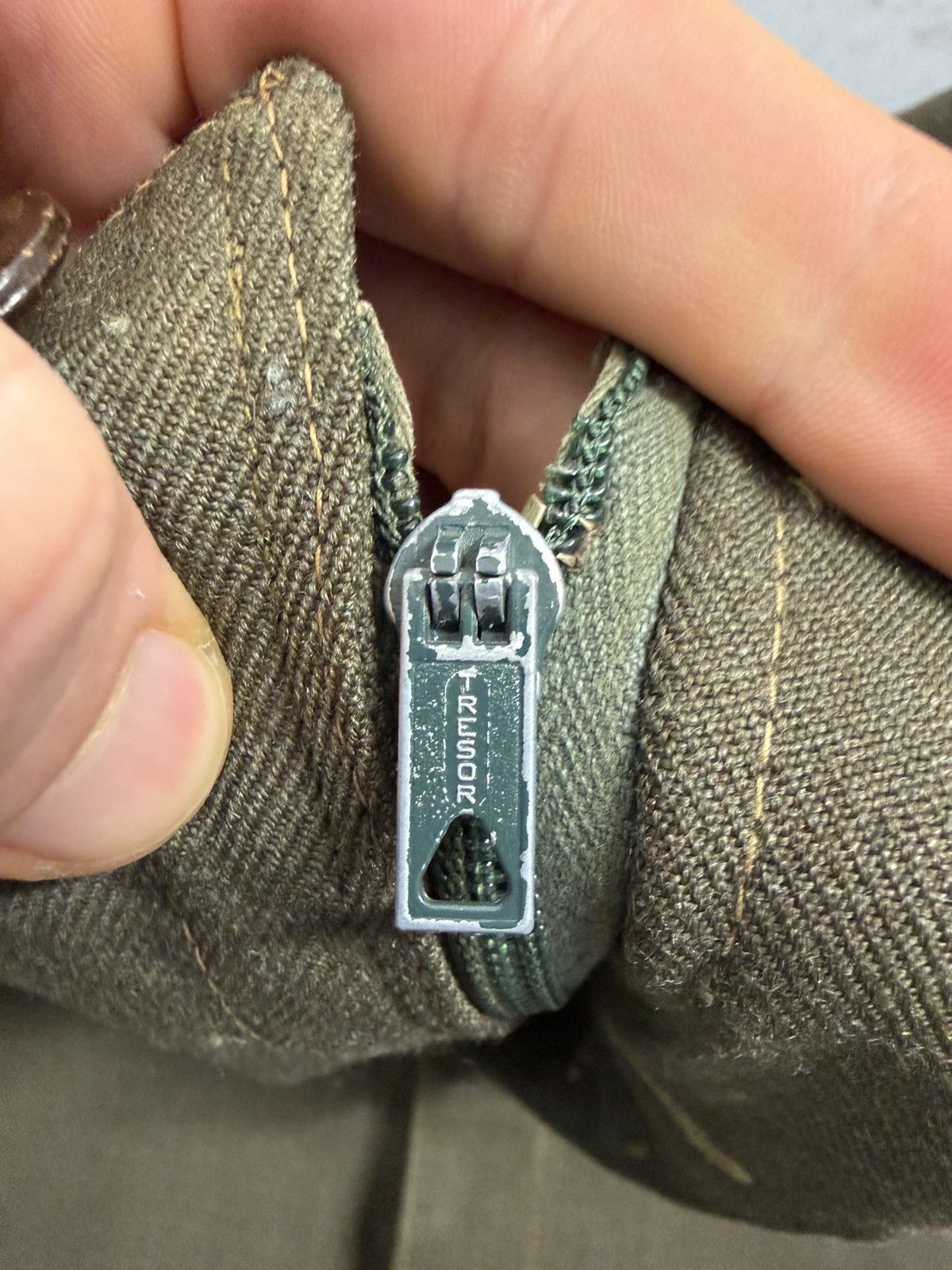 Vintage Vintage 50s US Army Tresor Zipper Jacket Size US M / EU 48-50 / 2 - 11 Thumbnail