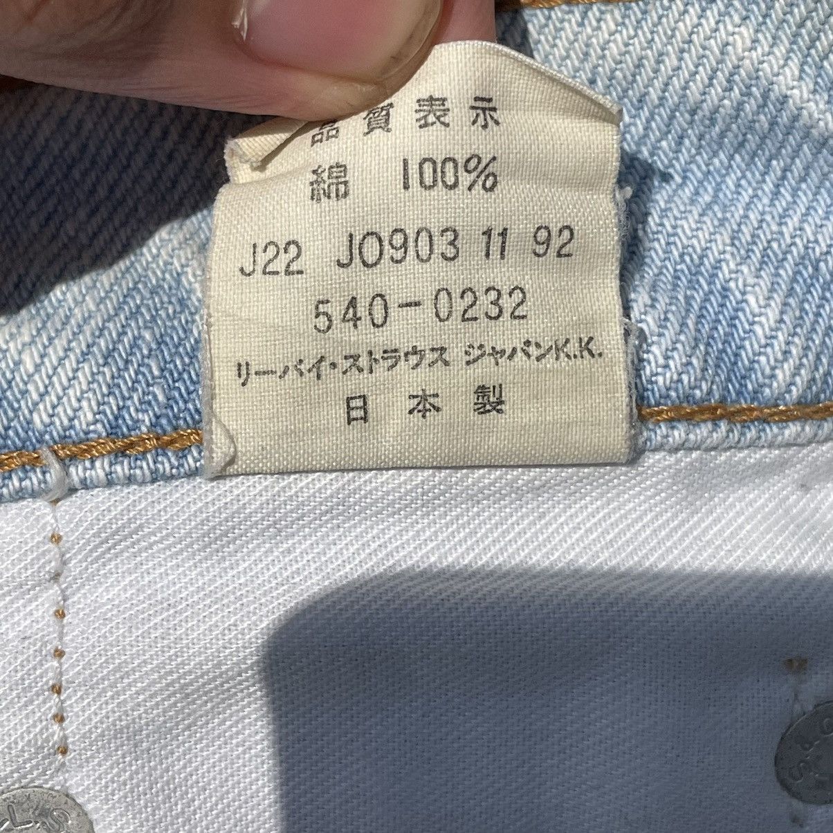 Levi's × Levi's Vintage Clothing × Vintage “LEVI’S” VINTAGE 1992 ORIGINAL RIVETED DENIM JEAN Size 29" - 6 Thumbnail