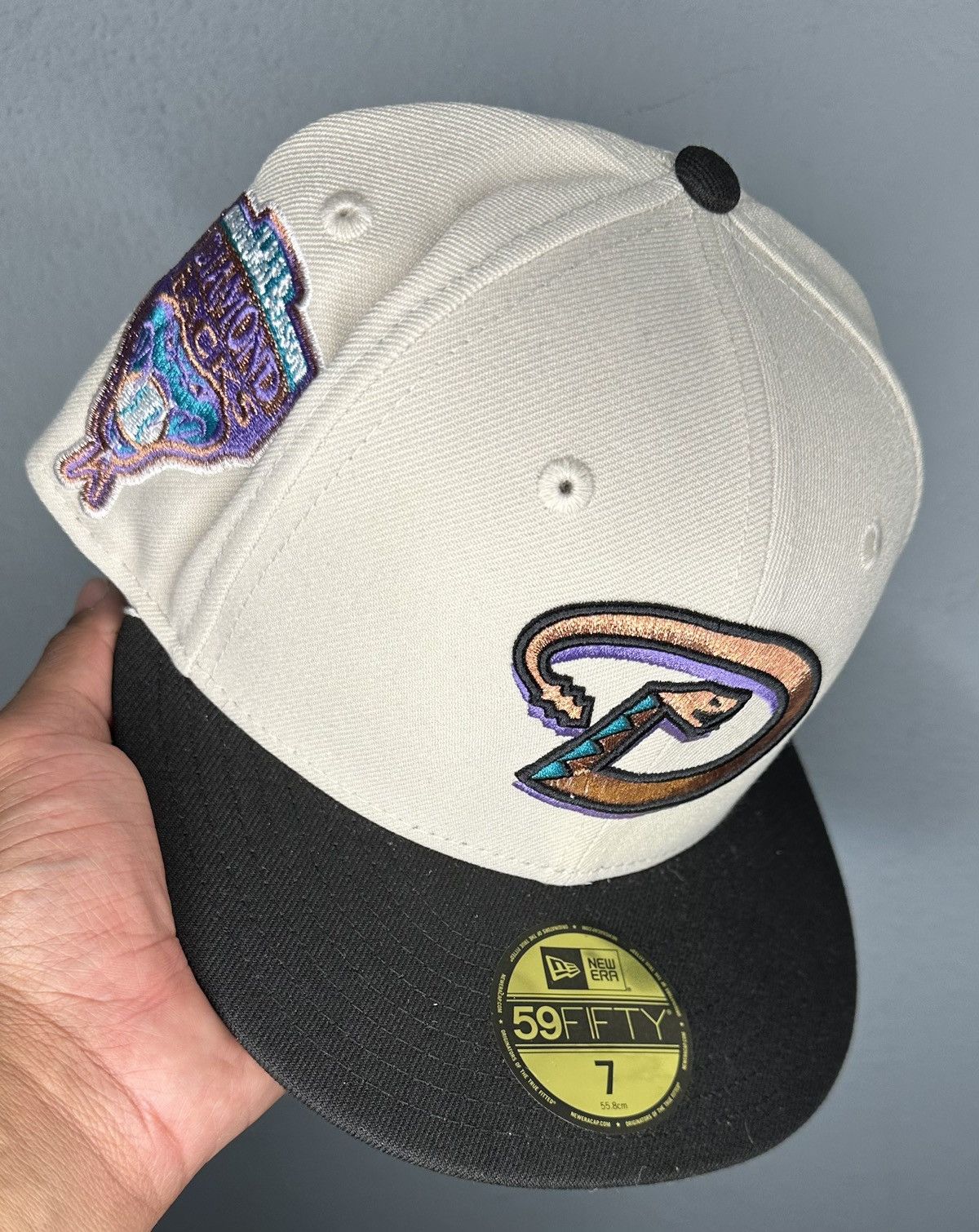 Hat club stone dome diamondbacks Brand New hotsell 5/8