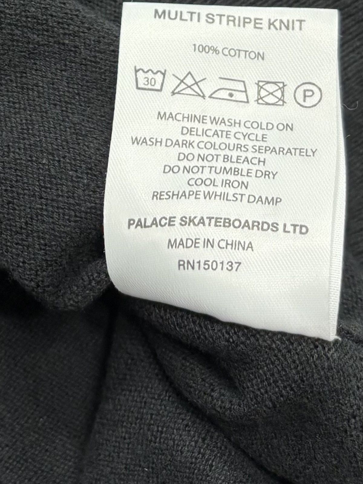 Palace Palace Multi Stripe Knit Black(SS17) Size US M / EU 48-50 / 2 - 3 Thumbnail