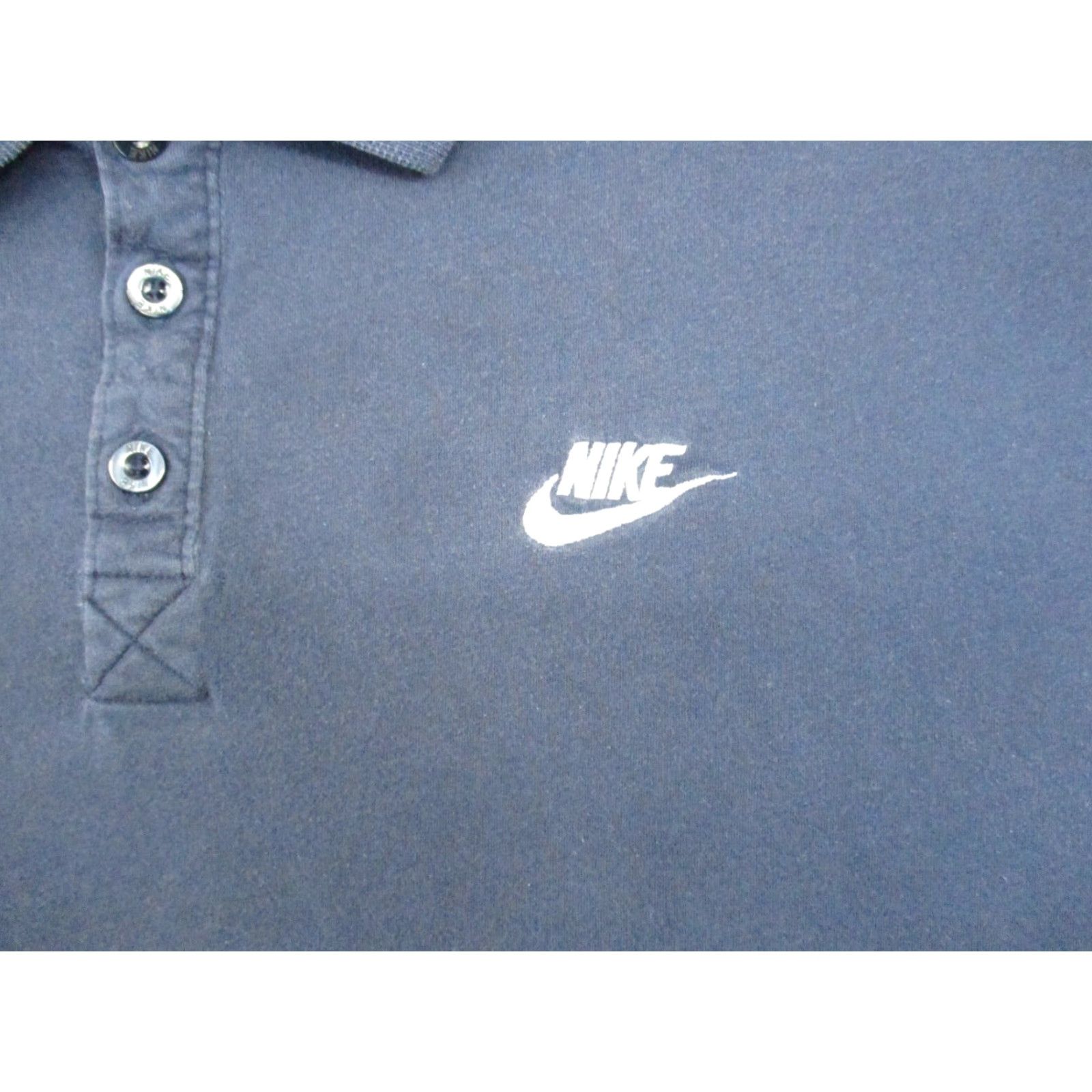 Nike Nike Sportswear Polo Shirt XXL Men Blue Short Sleeve Size US XXL / EU 58 / 5 - 2 Thumbnail