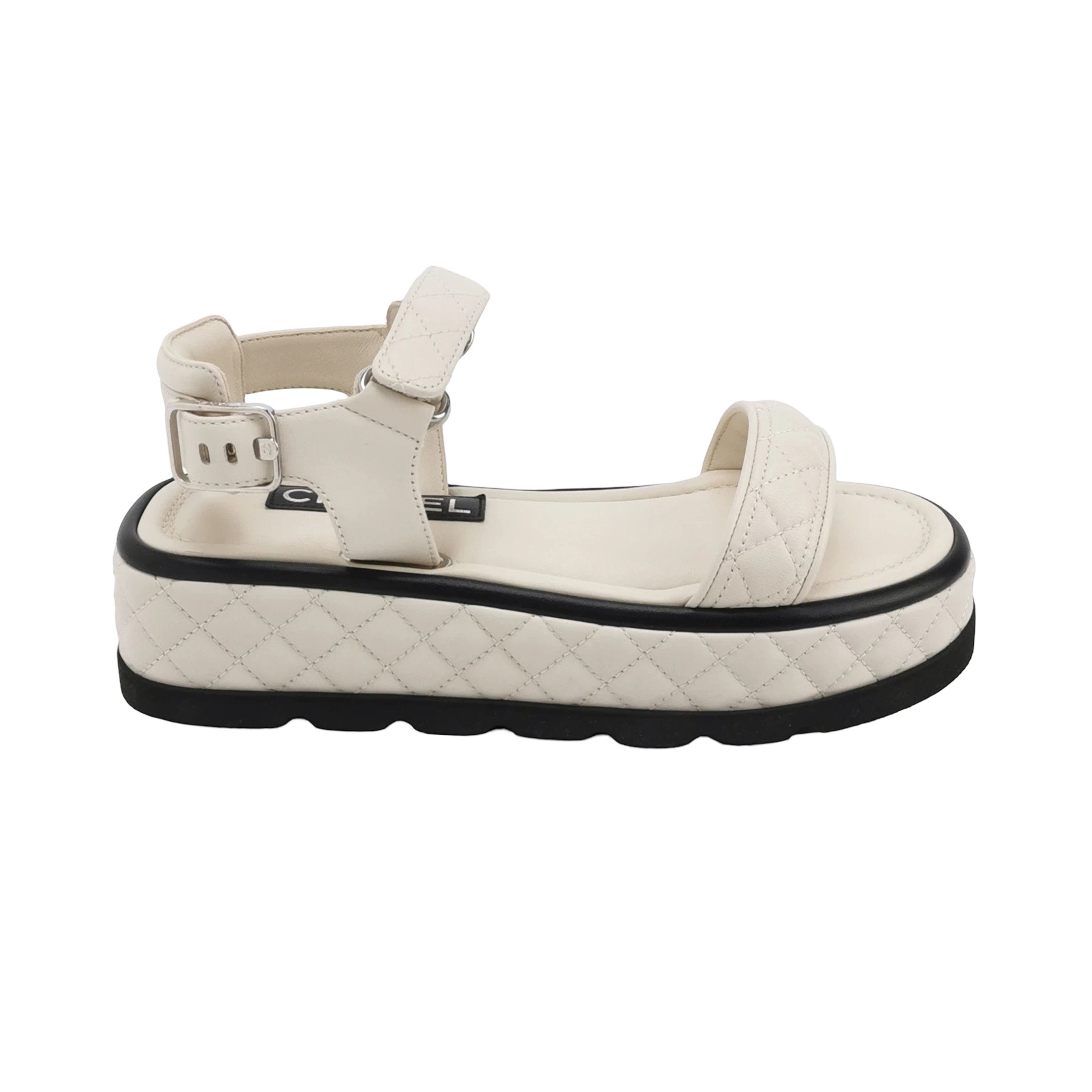 Chanel Chanel Women 8 Sandals Size US 8 / IT 38 - 1 Thumbnail