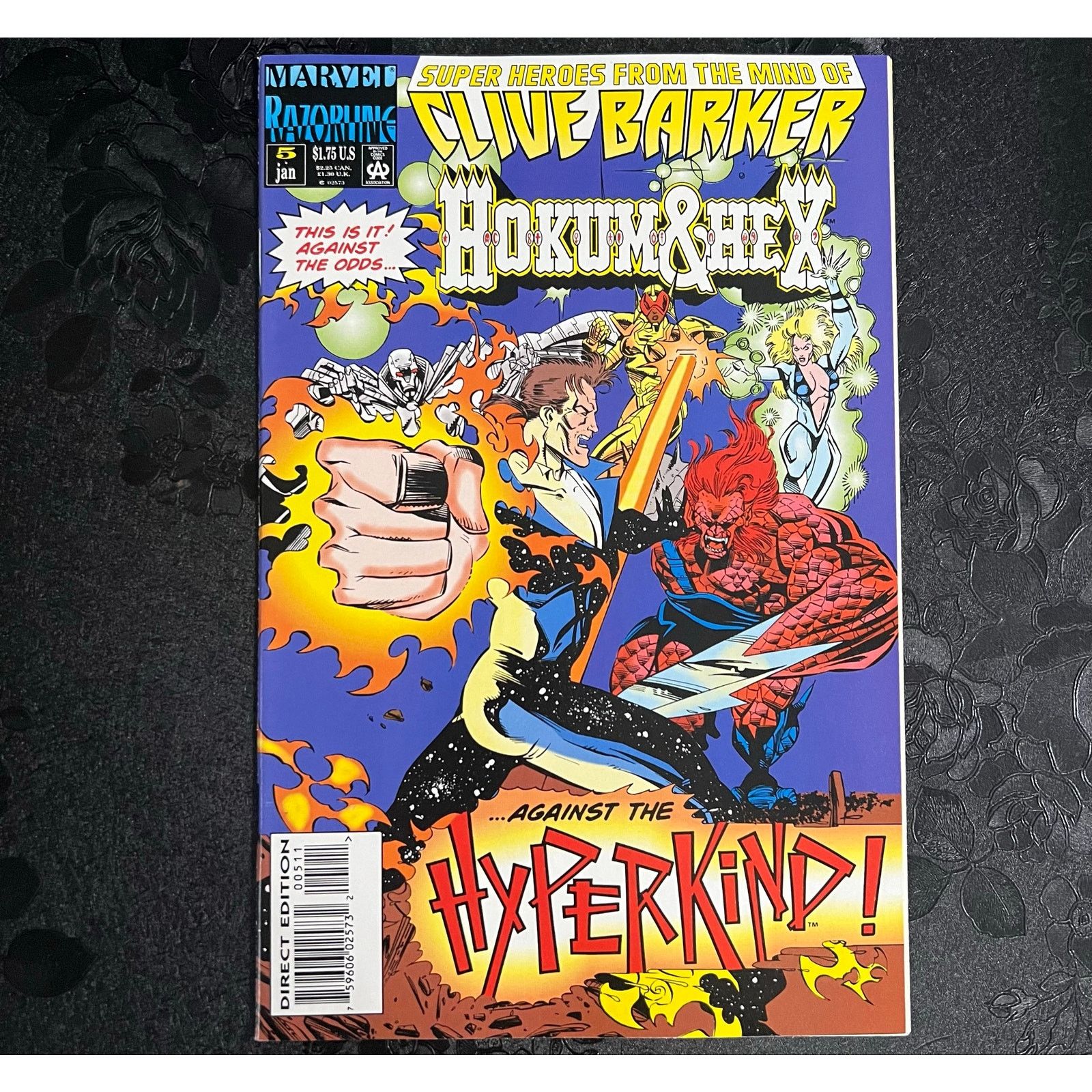Marvel Comics Clive Barker Hokum & Hex # 5 1994 Marvel Razorline Comics Size ONE SIZE - 1 Thumbnail